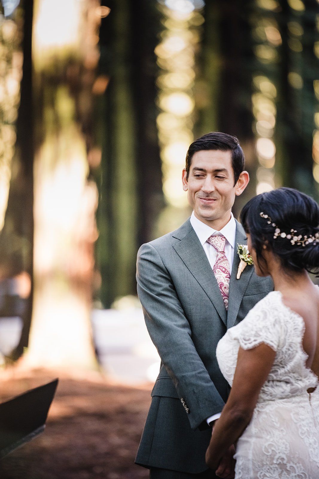 redwoods park ceremony + graduate berkeley reception (with a bus), Under the Redwoods at Roberts Regional, a Two-Venue Berkeley Wedding
