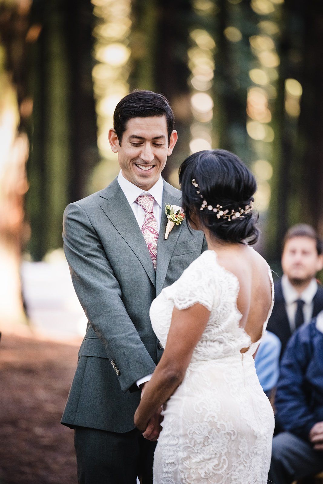 redwoods park ceremony + graduate berkeley reception (with a bus), Under the Redwoods at Roberts Regional, a Two-Venue Berkeley Wedding