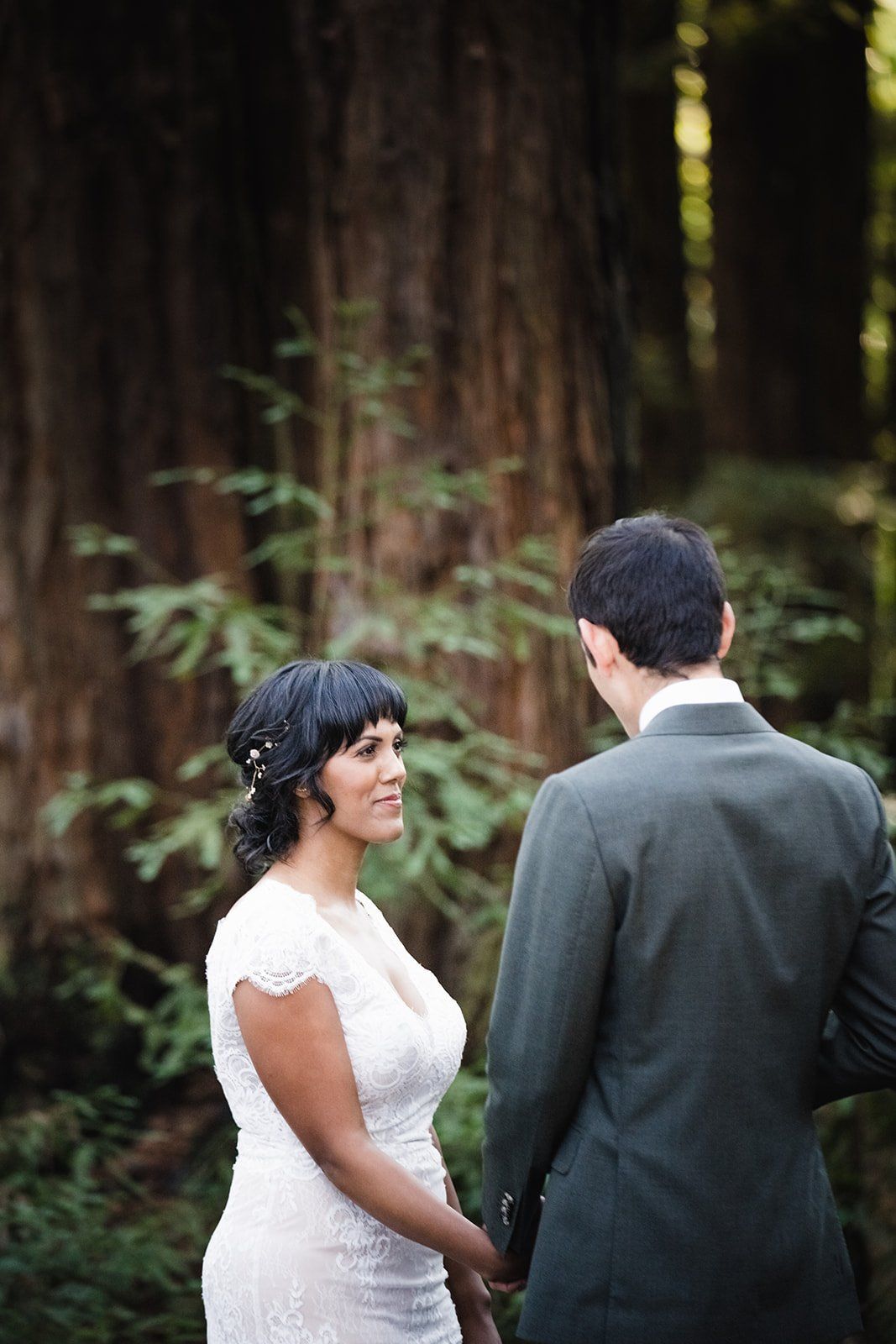 redwoods park ceremony + graduate berkeley reception (with a bus), Under the Redwoods at Roberts Regional, a Two-Venue Berkeley Wedding
