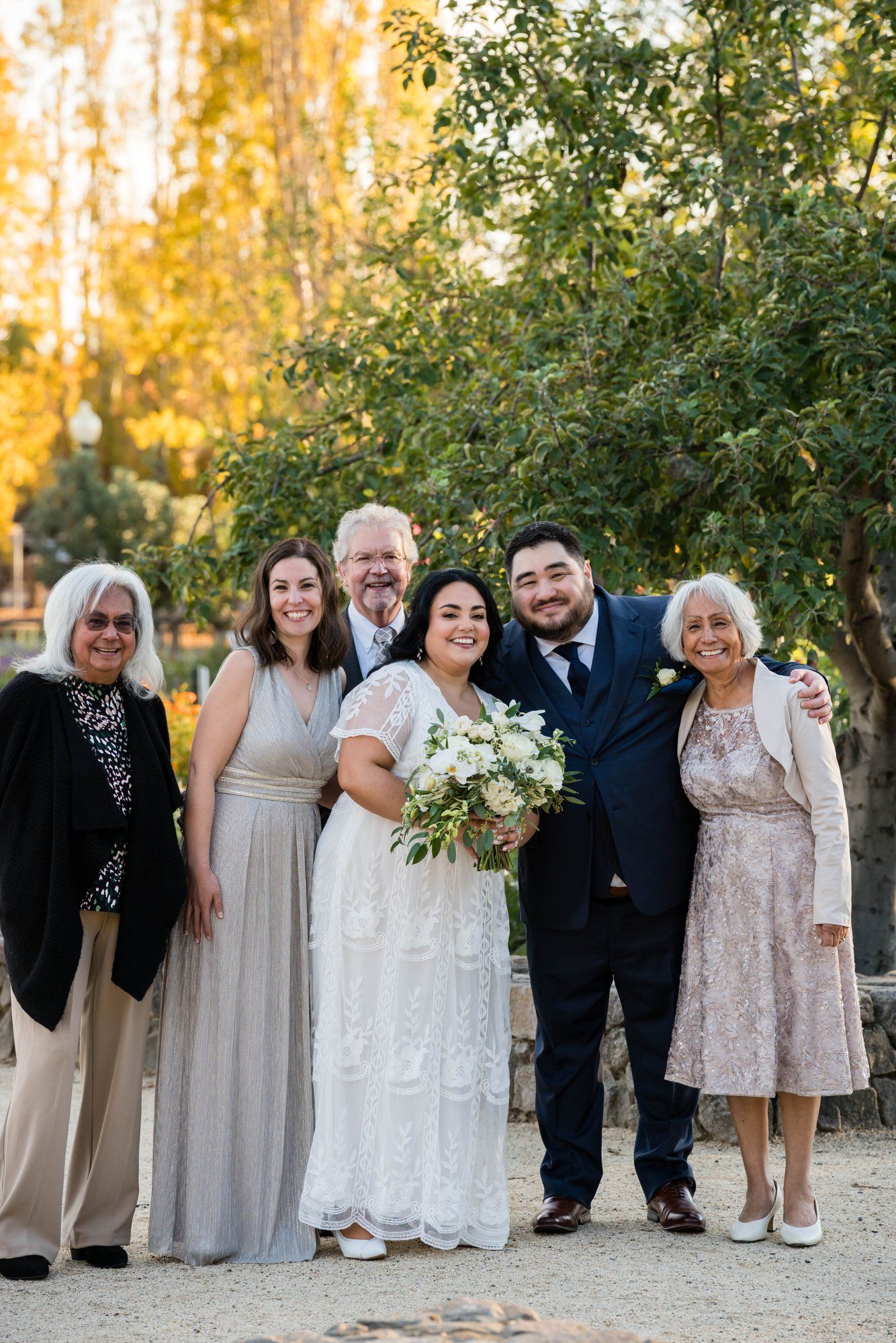 A culinary micro wedding at the CIA at Copia, Portraits on the Copia Grounds
