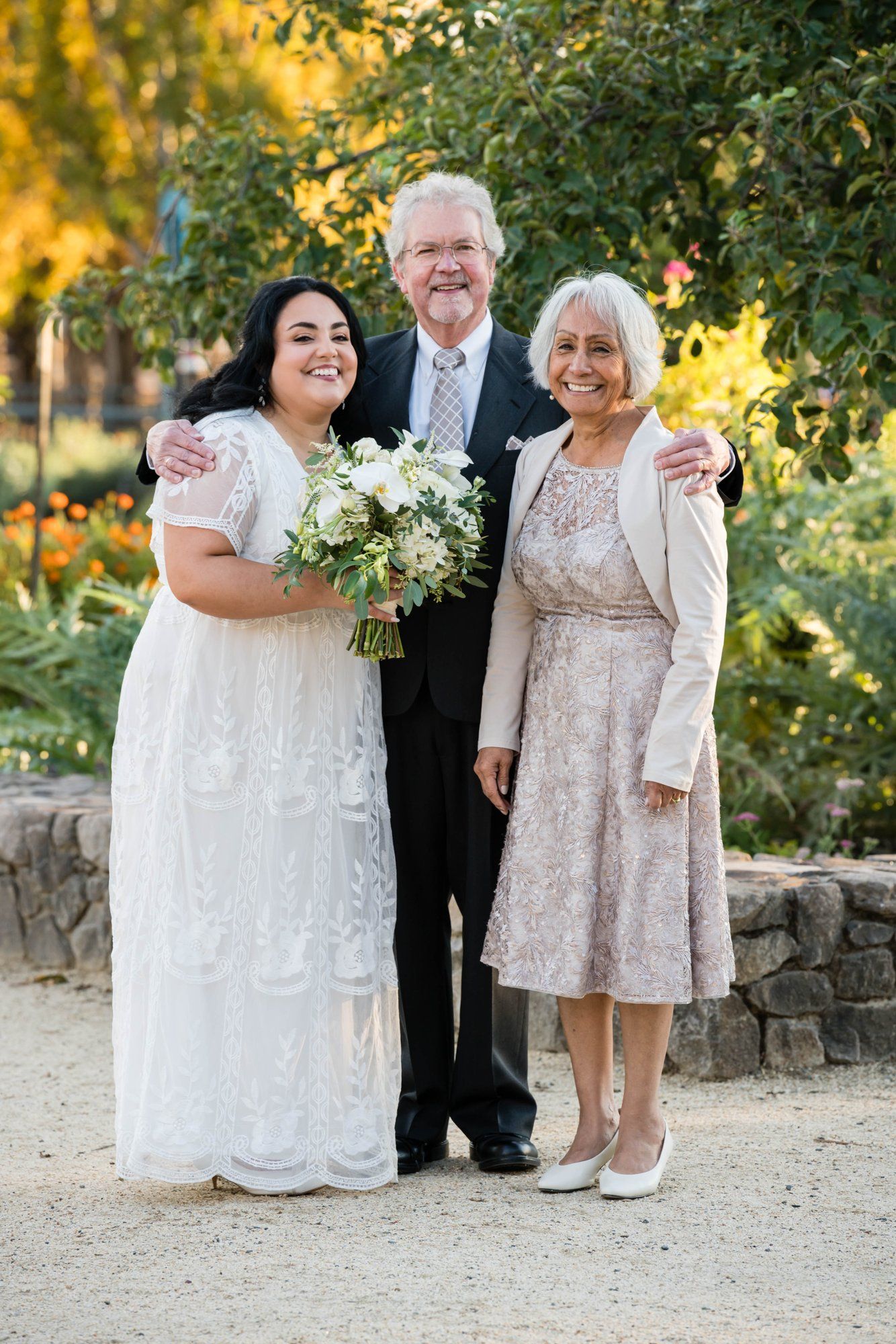 culinary micro wedding at the CIA at copia, napa, Portraits on the Copia Grounds