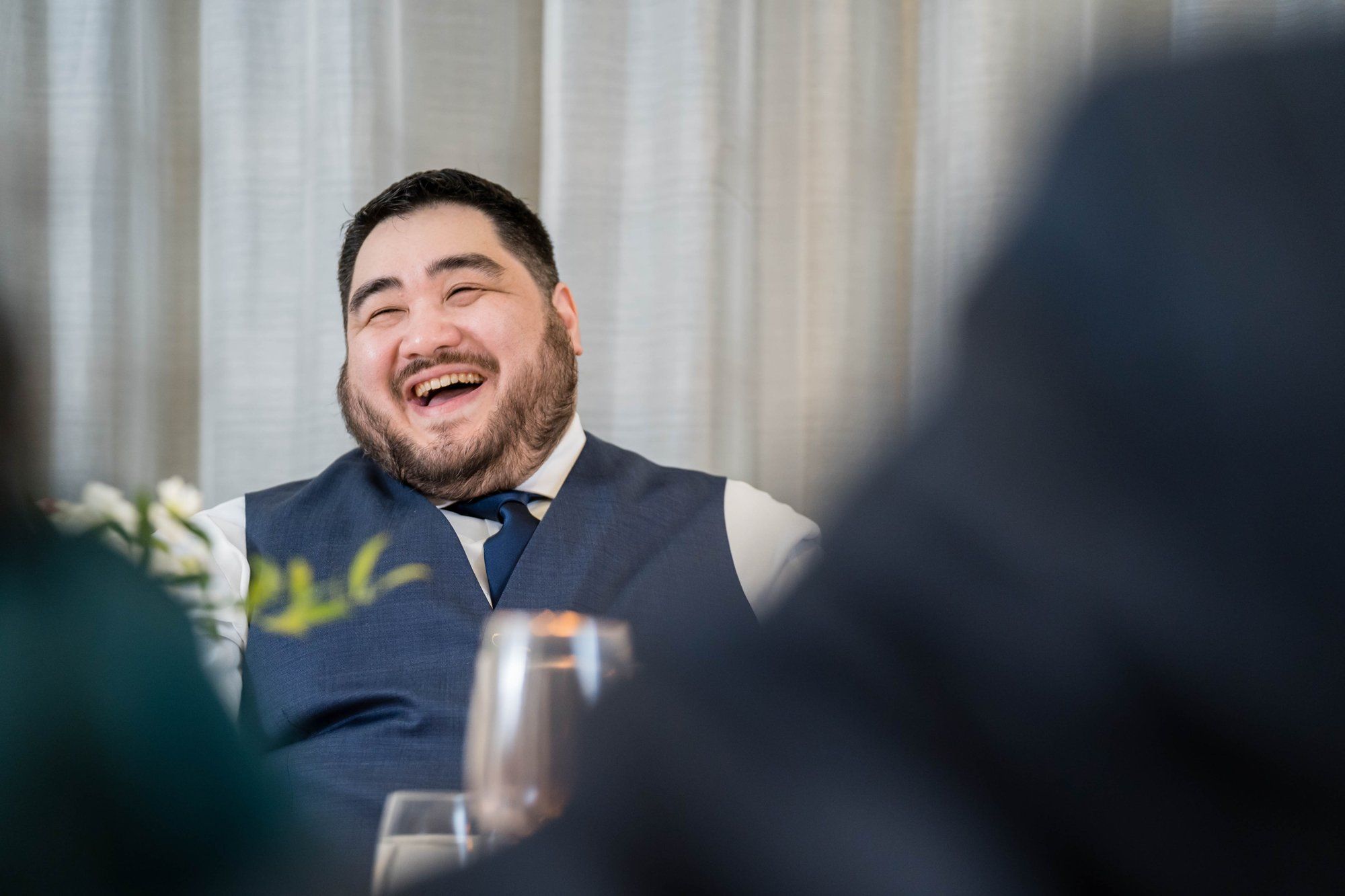 culinary micro wedding at the CIA at copia, napa, Dinner at the Culinary Institute of America