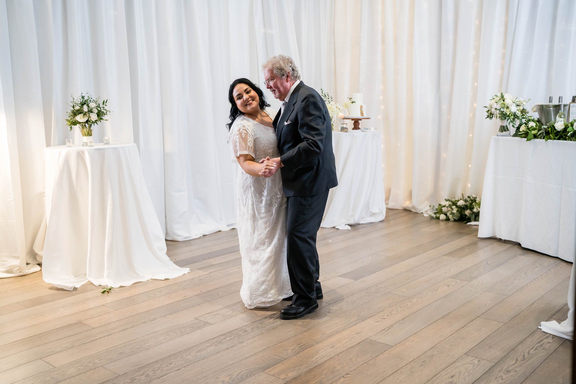 A culinary micro wedding at the CIA at Copia, Dinner at the Culinary Institute of America