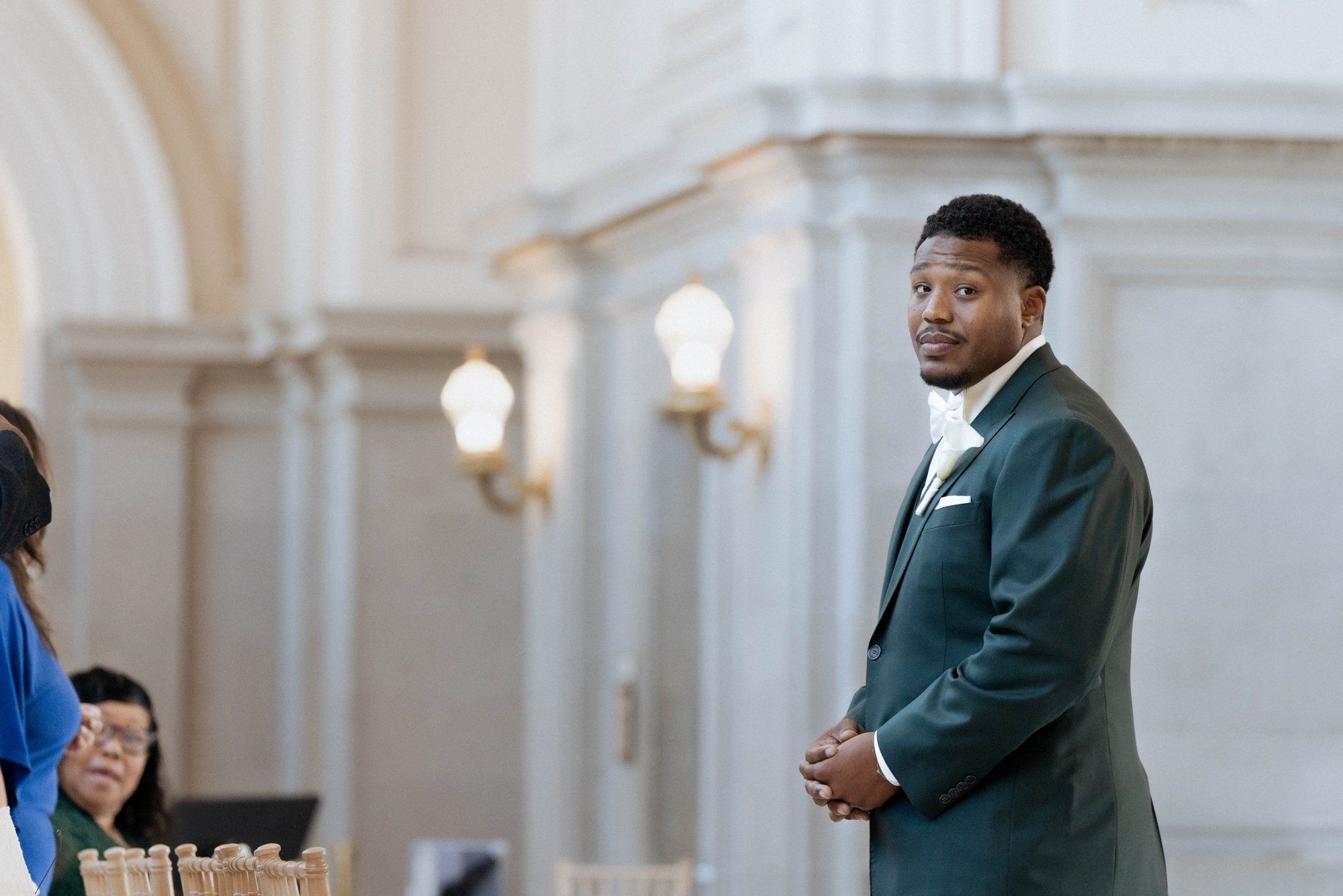 multicultural city hall elopement, Married Under the Dome, an Interracial SF City Hall Elopement