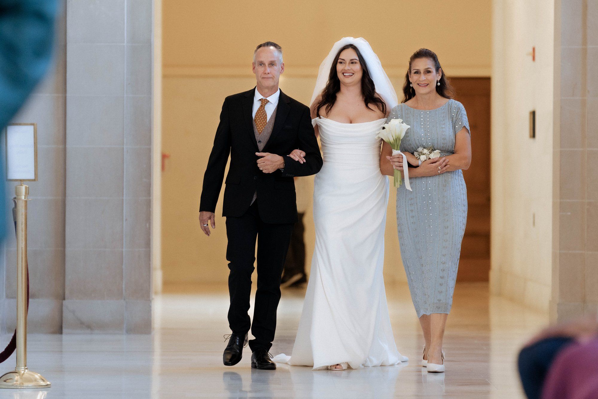 multicultural city hall elopement, Married Under the Dome, an Interracial SF City Hall Elopement
