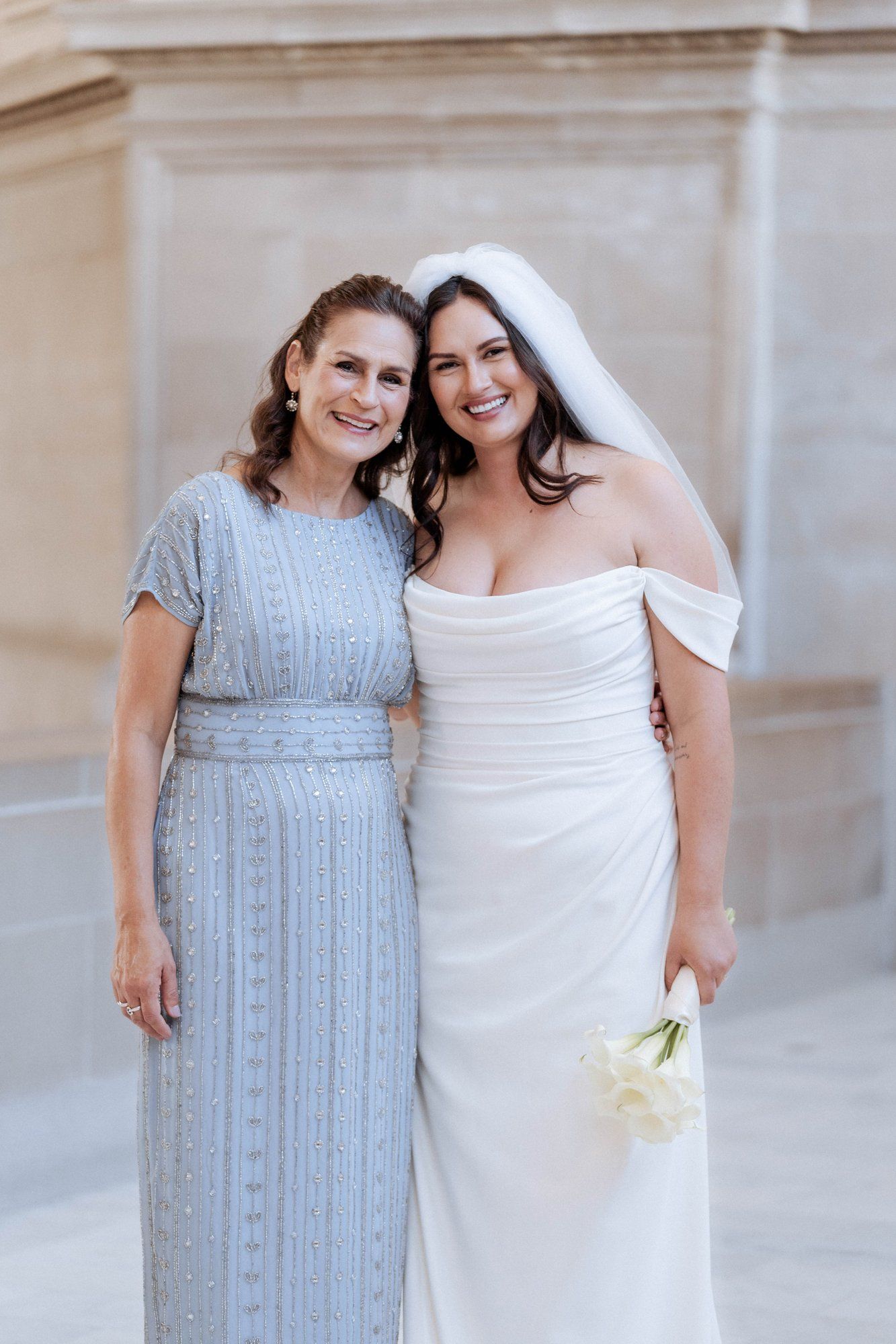 multicultural city hall elopement, Portraits Through the Multicultural City Hall Landmark