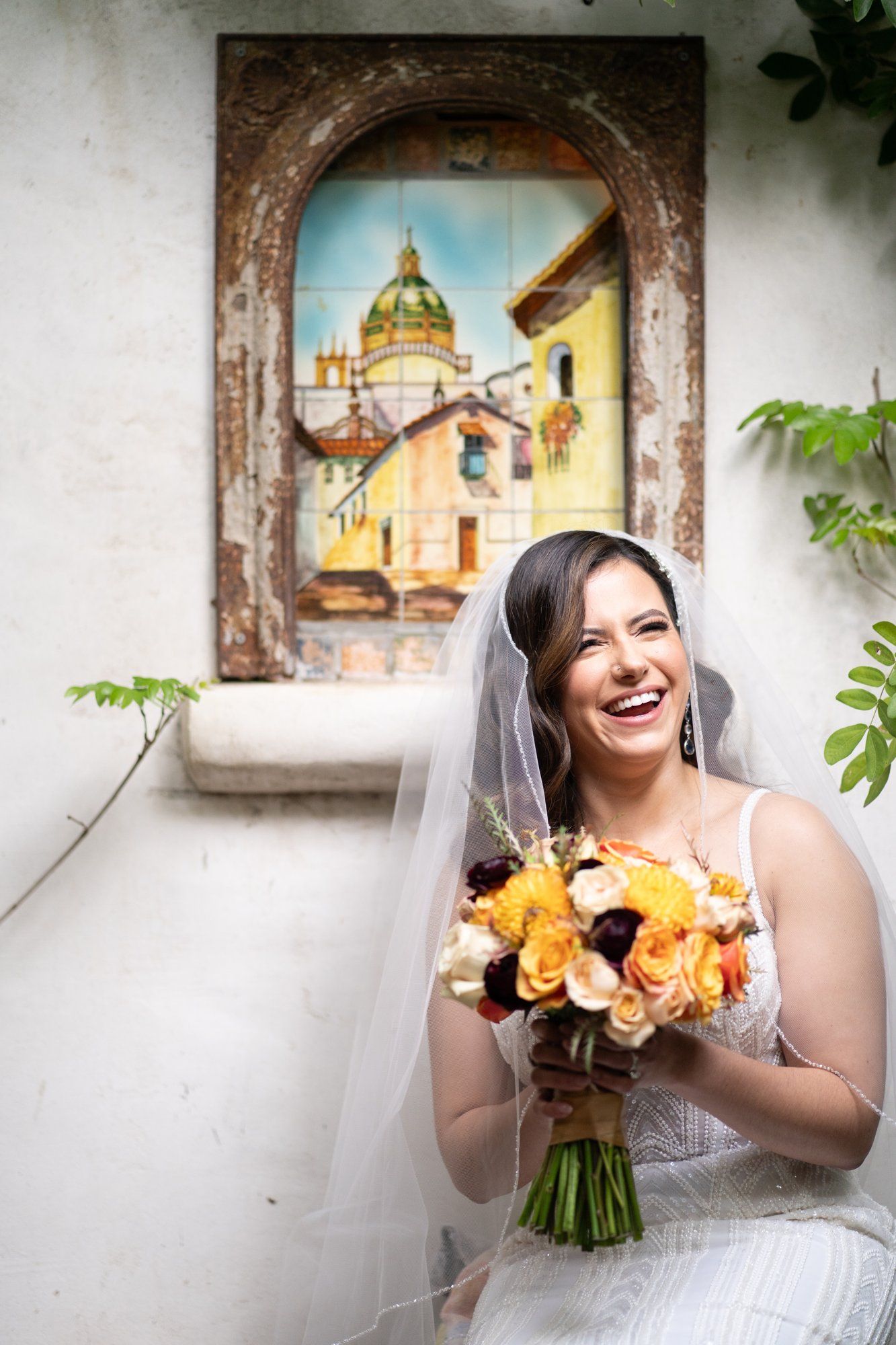 desert estate micro wedding at casa de monte vista, palm springs, Portraits Around the Estate at Dusk