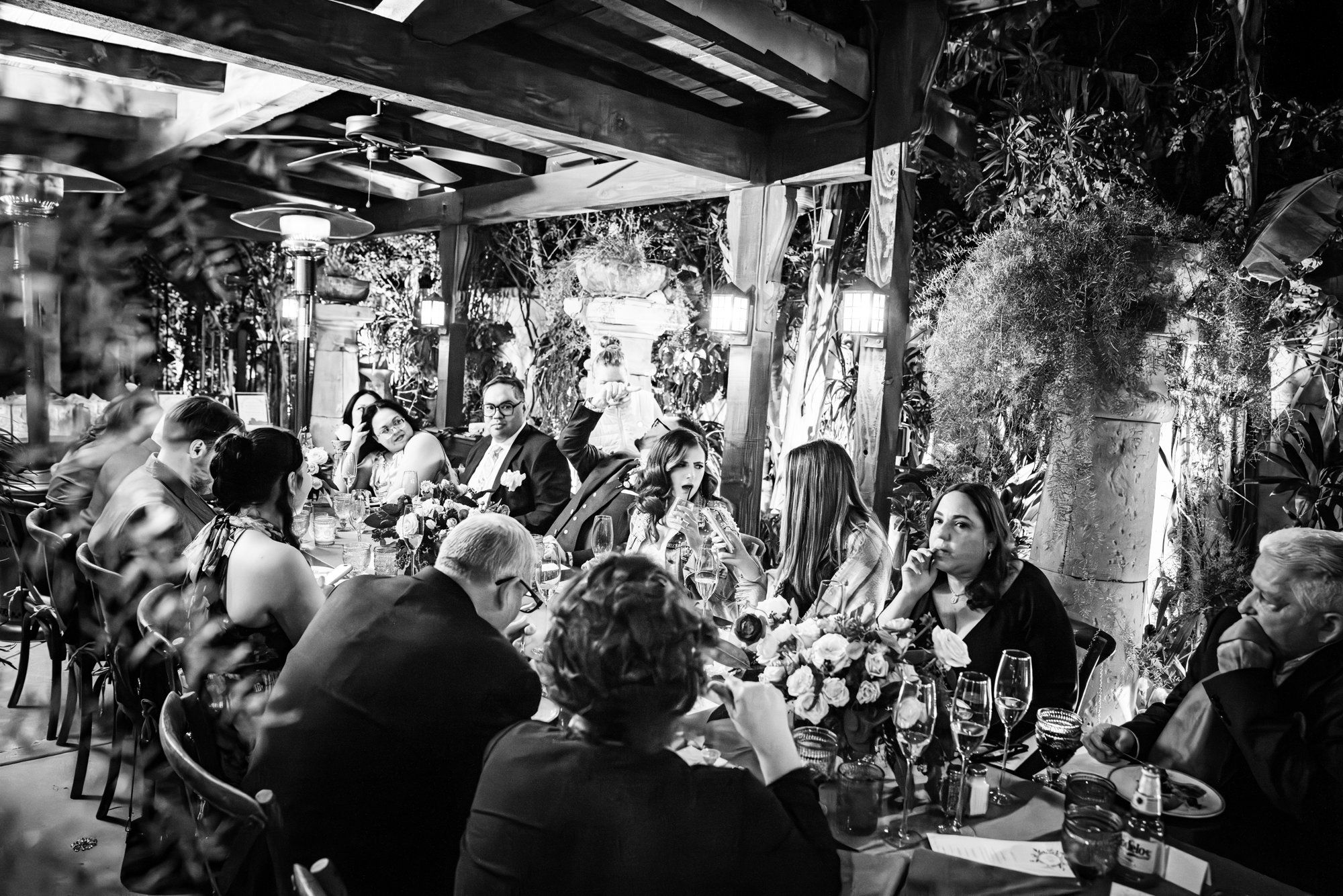 desert estate micro wedding at casa de monte vista, palm springs, Dinner, Dances, and the Long Table