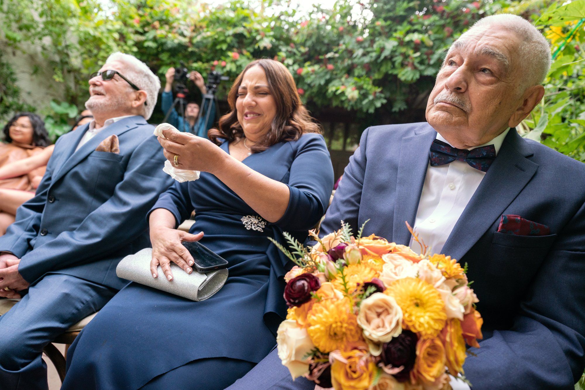 desert estate micro wedding at casa de monte vista, palm springs, Married in the Casa de Monte Vista Garden, a 20-Guest Palm Springs Estate Wedding