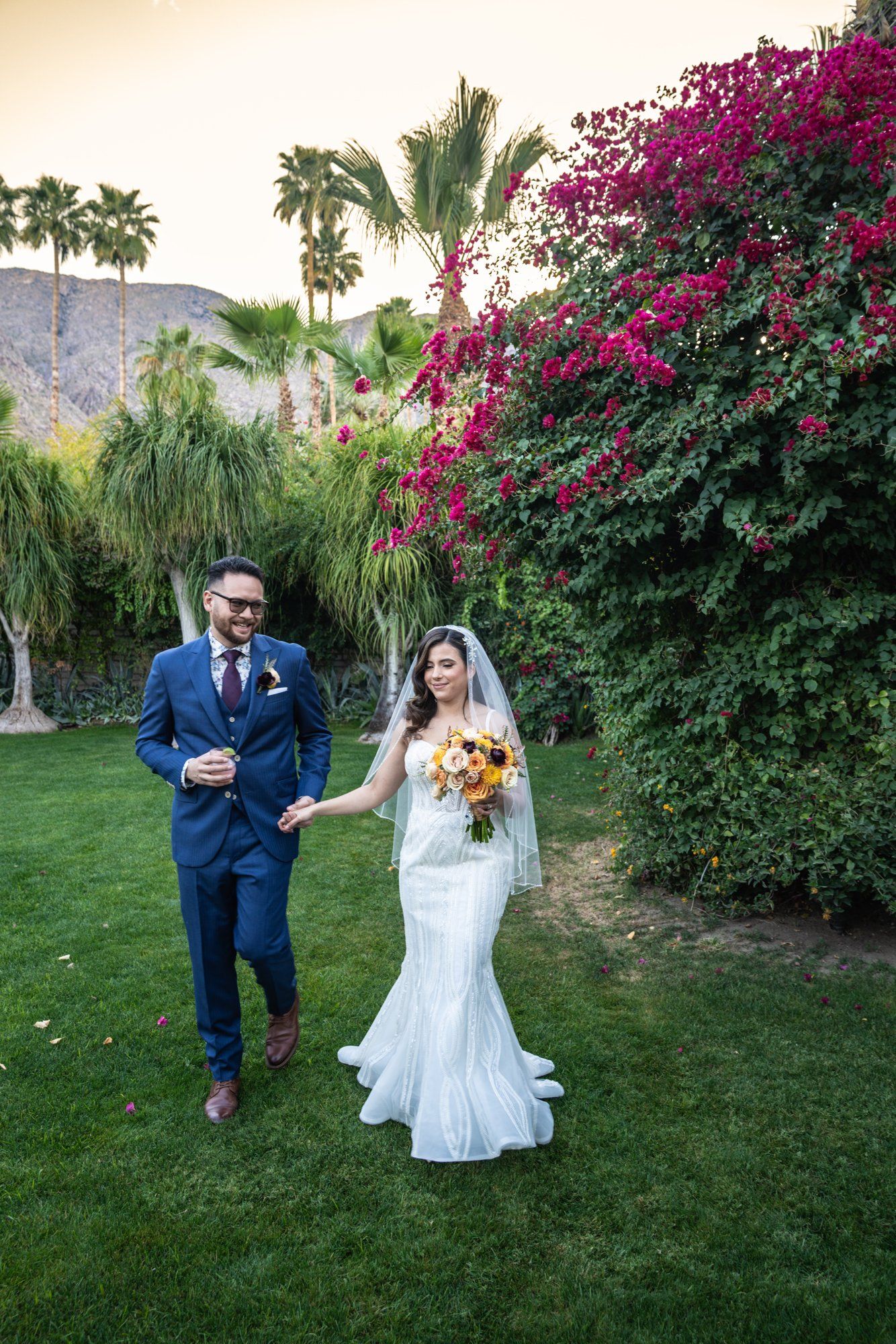 desert estate micro wedding at casa de monte vista, Portraits Around the Spanish Estate