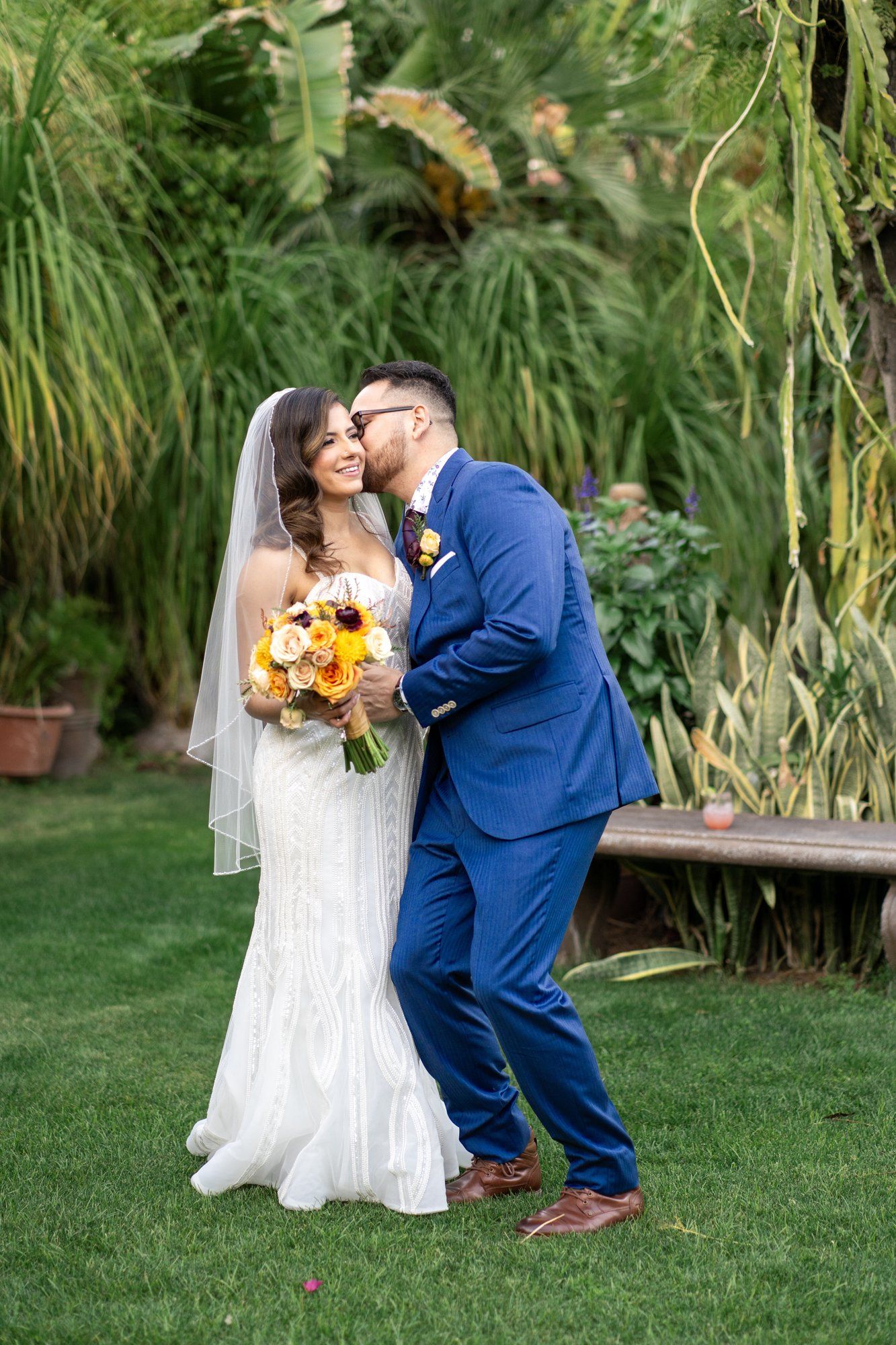 desert estate micro wedding at casa de monte vista, Portraits Around the Spanish Estate