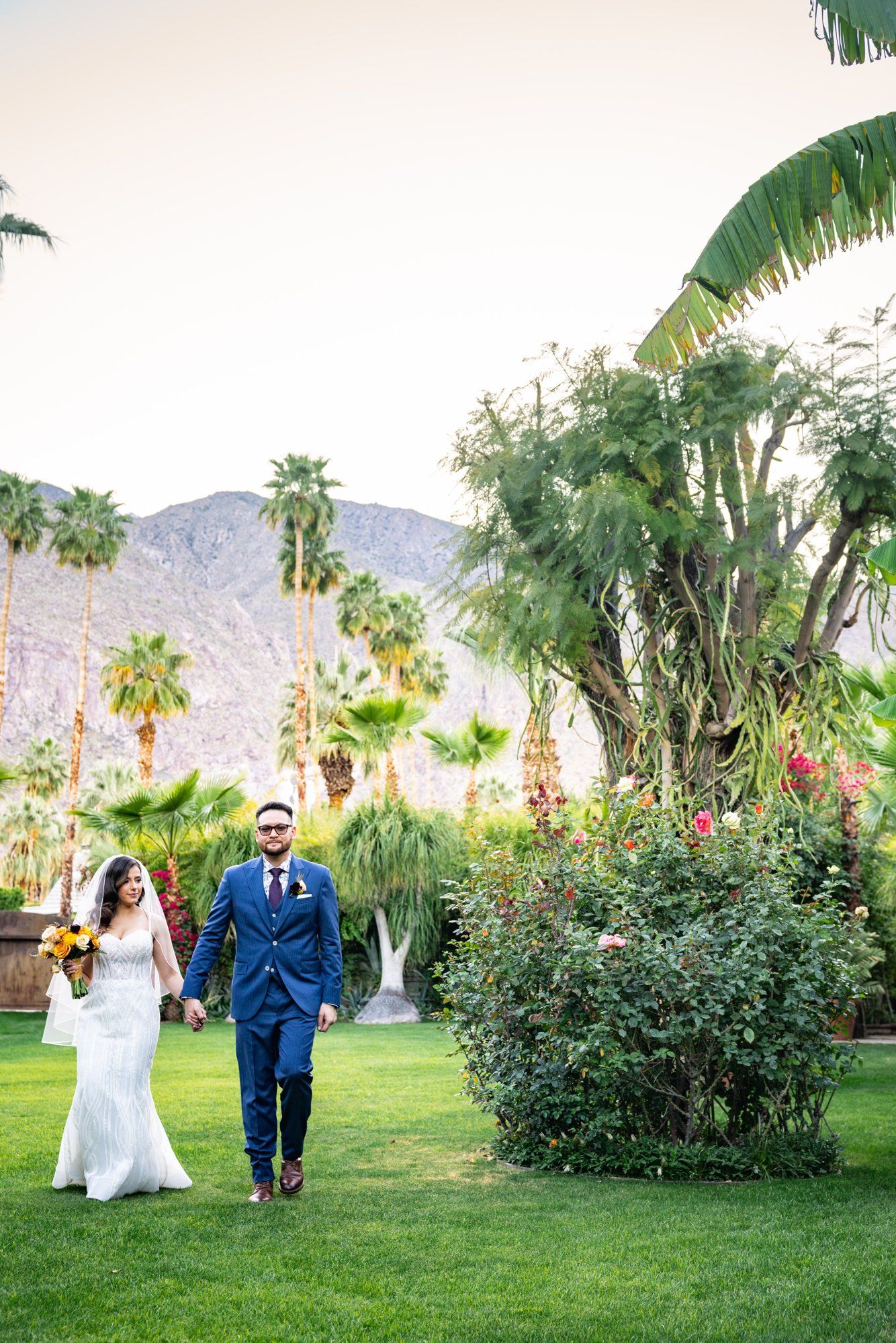 desert estate micro wedding at casa de monte vista, Portraits Around the Spanish Estate