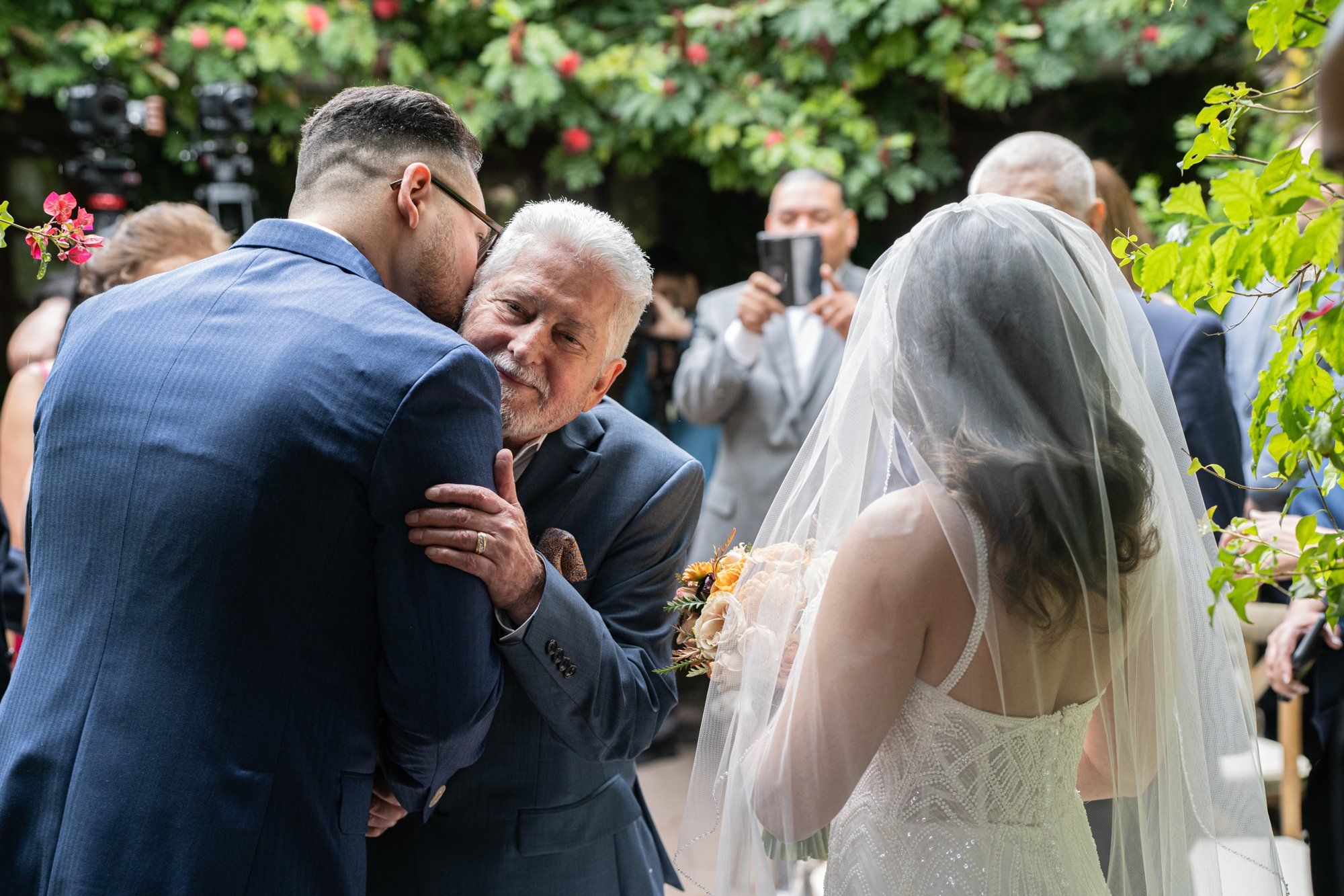 desert estate micro wedding at casa de monte vista, Married in the Casa de Monte Vista Garden
