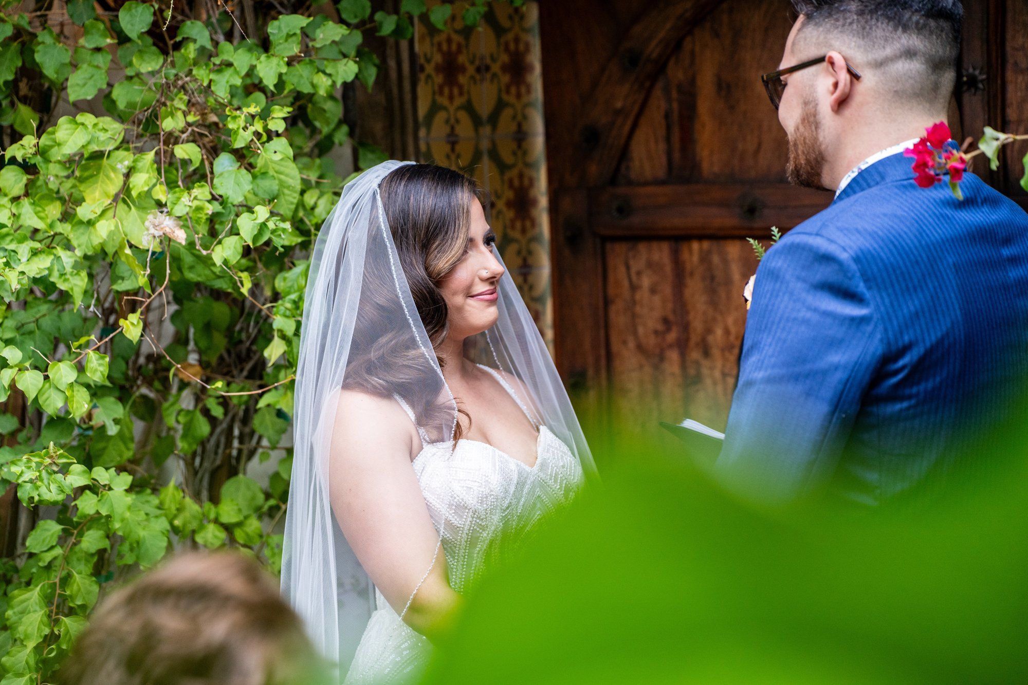desert estate micro wedding at casa de monte vista, Married in the Casa de Monte Vista Garden