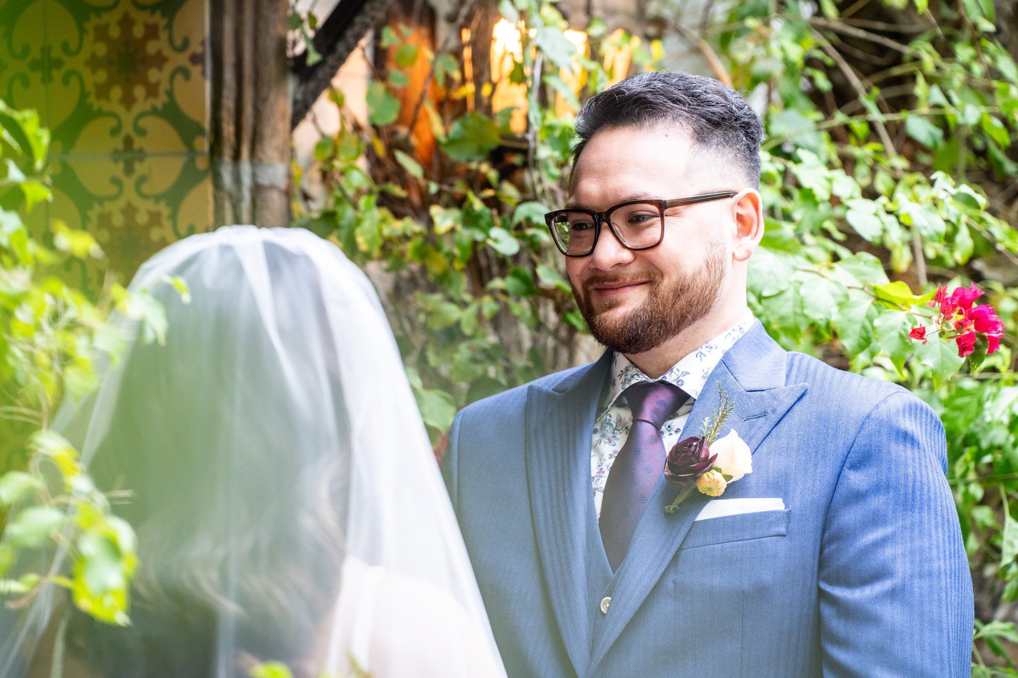 desert estate micro wedding at casa de monte vista, Married in the Casa de Monte Vista Garden