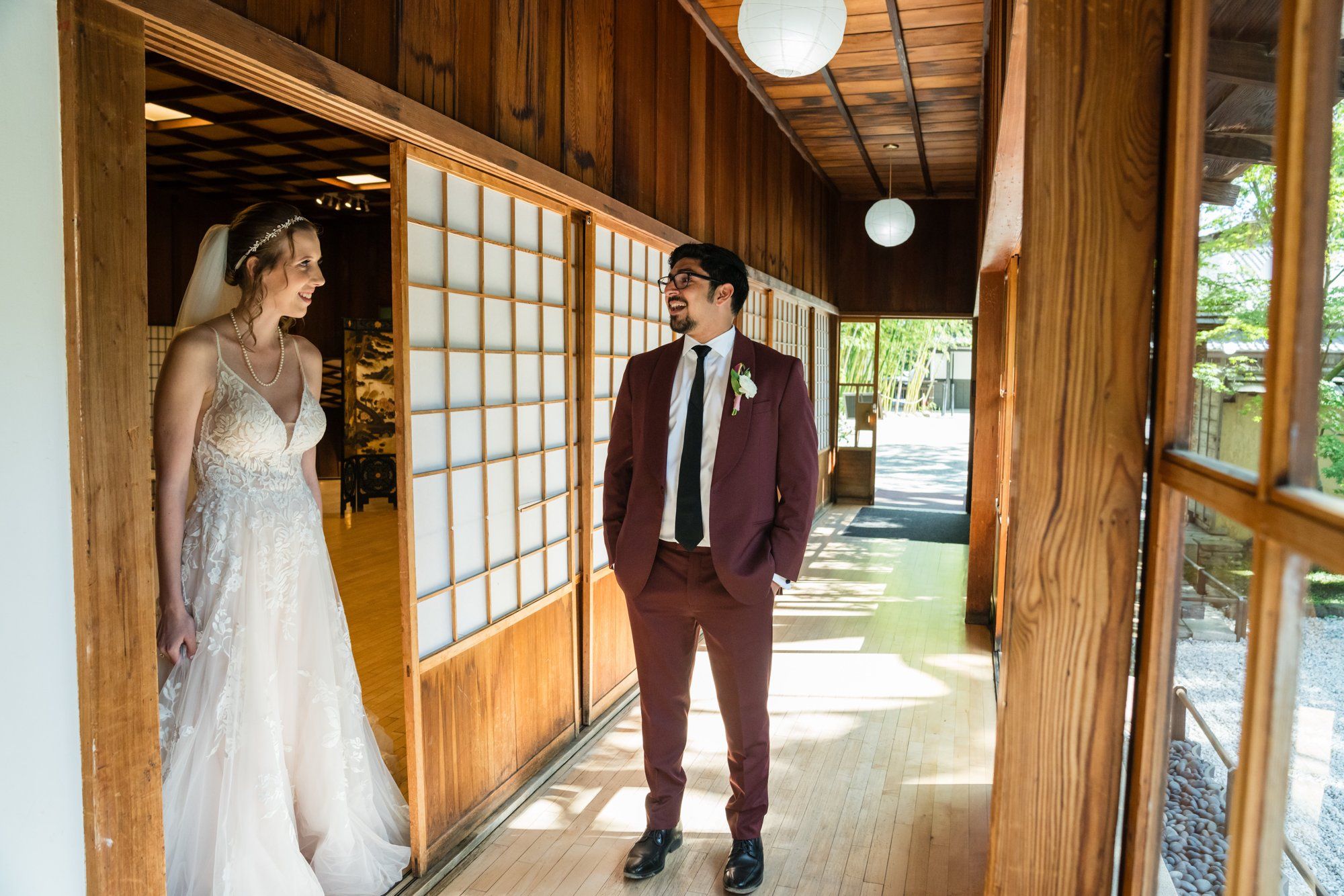 full day in a japanese garden at hakone (28 guests, ceremony + reception), Married Under the Trees, a Japanese Garden Wedding at Hakone