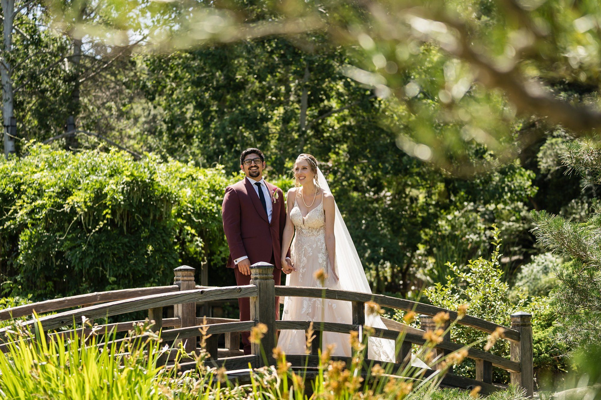 full day in a japanese garden at hakone (28 guests, ceremony + reception), Portraits Along the Stone Paths