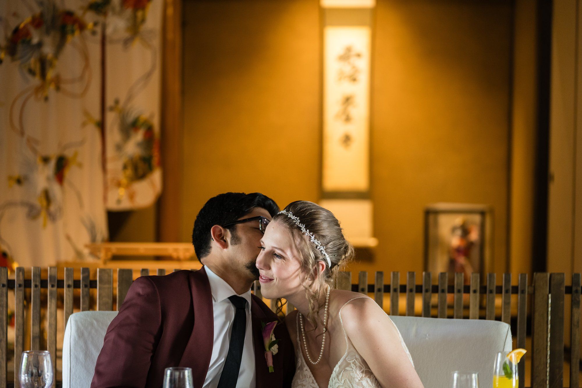 full day in a japanese garden at hakone (28 guests, ceremony + reception), Portraits Along the Stone Paths