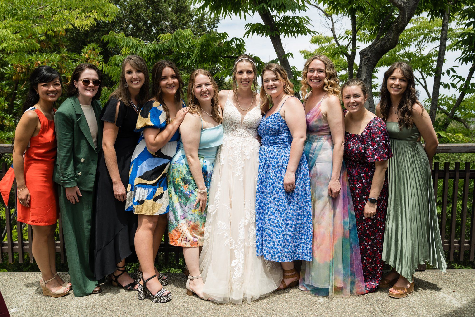 full day in a japanese garden at hakone (28 guests, ceremony + reception), Portraits Along the Stone Paths