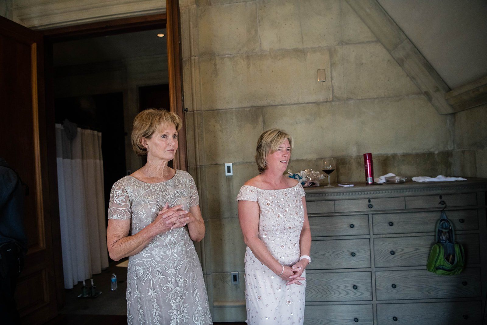 château-airbnb micro wedding, sonoma, Getting Ready at the Château