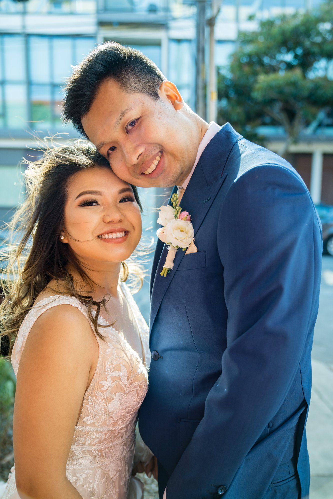 industrial-cafe micro wedding at stable cafe, sf, Portraits on the Garden Patio