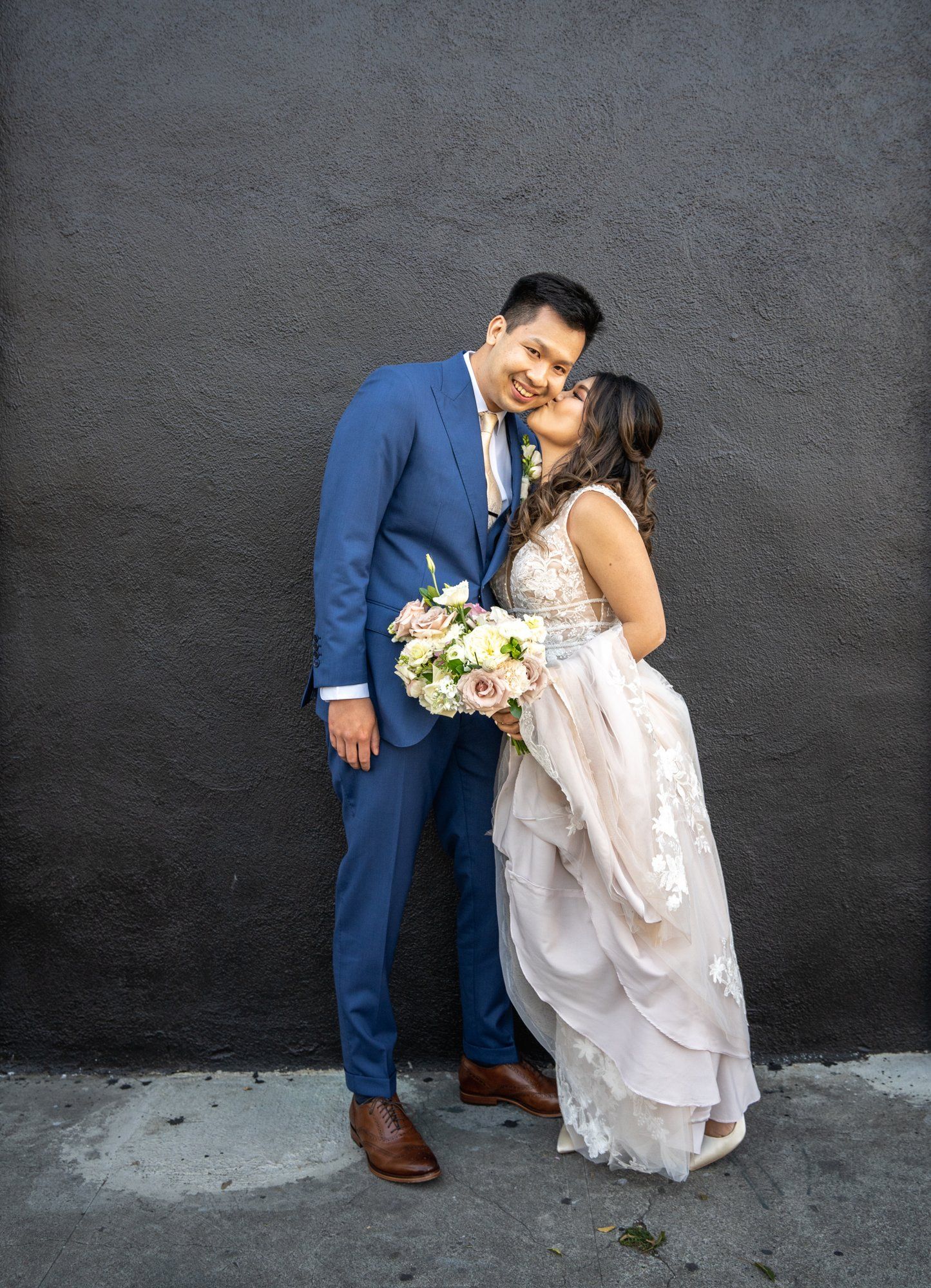 industrial-cafe micro wedding at Stable Cafe, Portraits Around the Café and Garden Patio