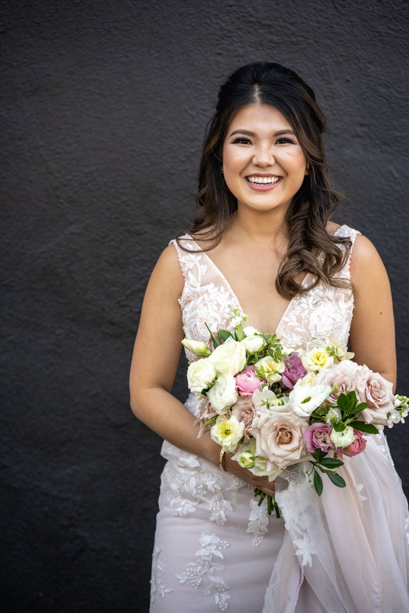 industrial-cafe micro wedding at stable cafe, sf, Portraits on the Garden Patio