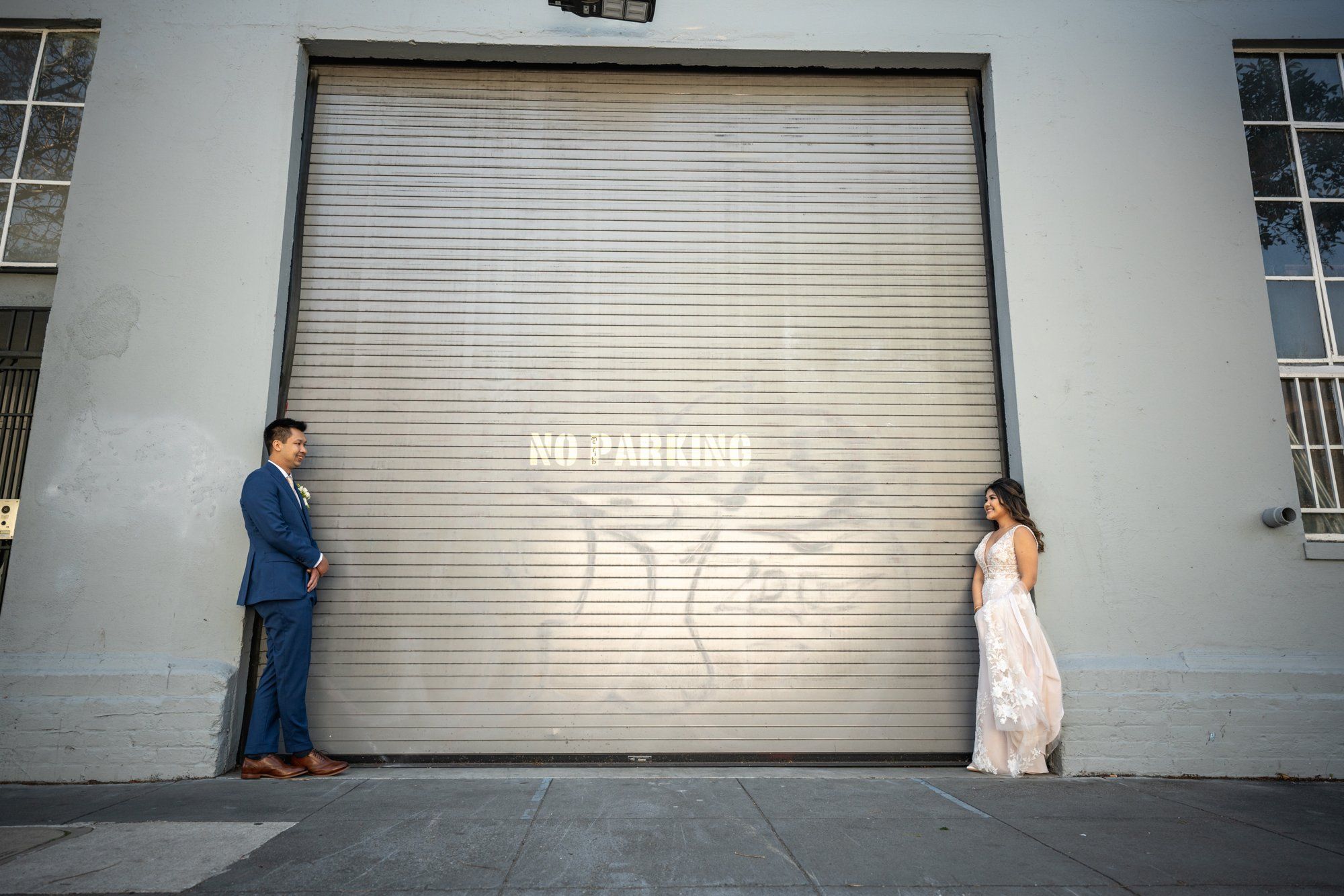 industrial-cafe micro wedding at Stable Cafe, Portraits Around the Café and Garden Patio