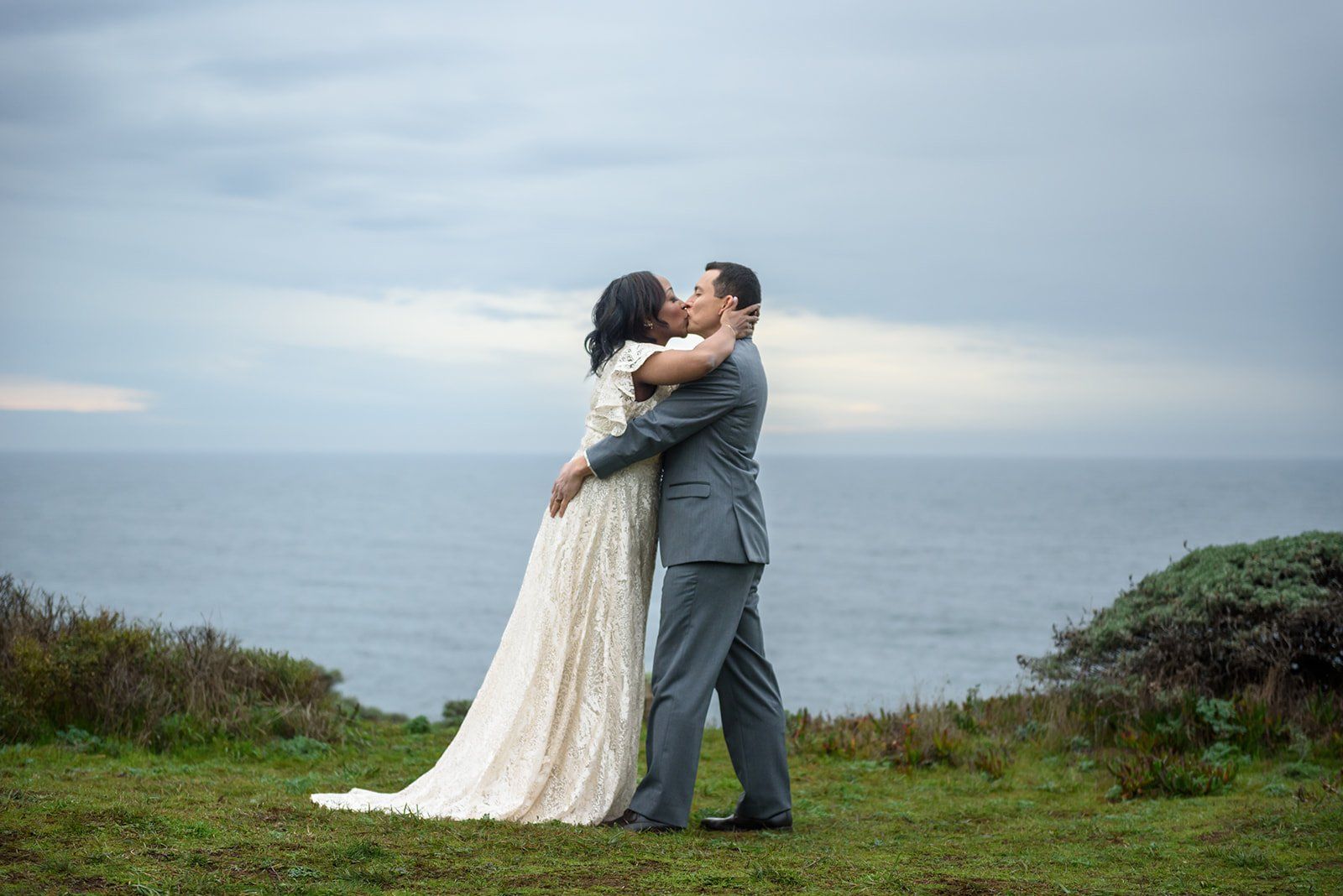 two-person elopement at timber cove (with a city hall stop), The Two of Them on the Sonoma Coast