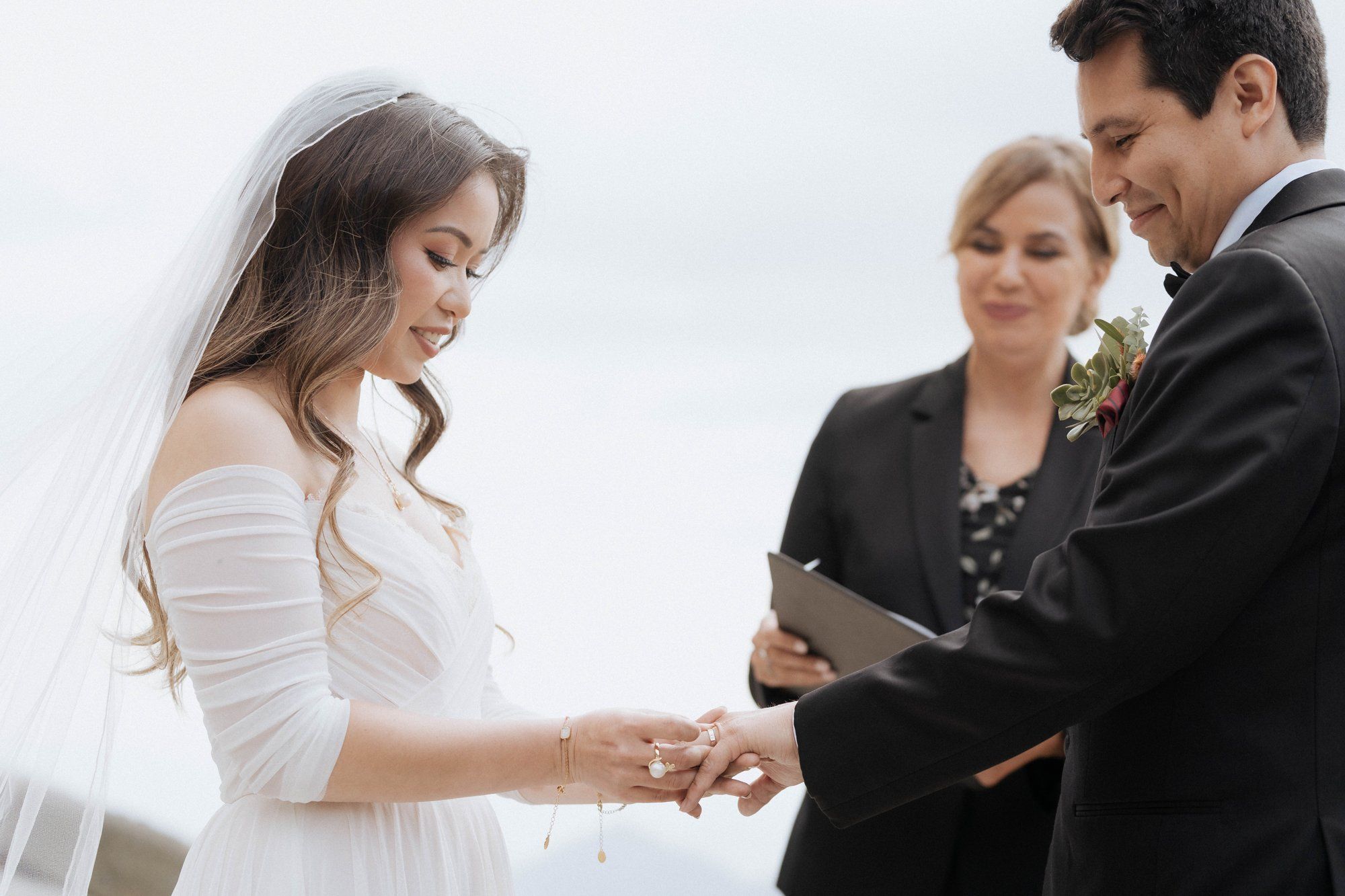 micro wedding in sequoia national park, A Sequoia Forest Ceremony on a Granite Overlook