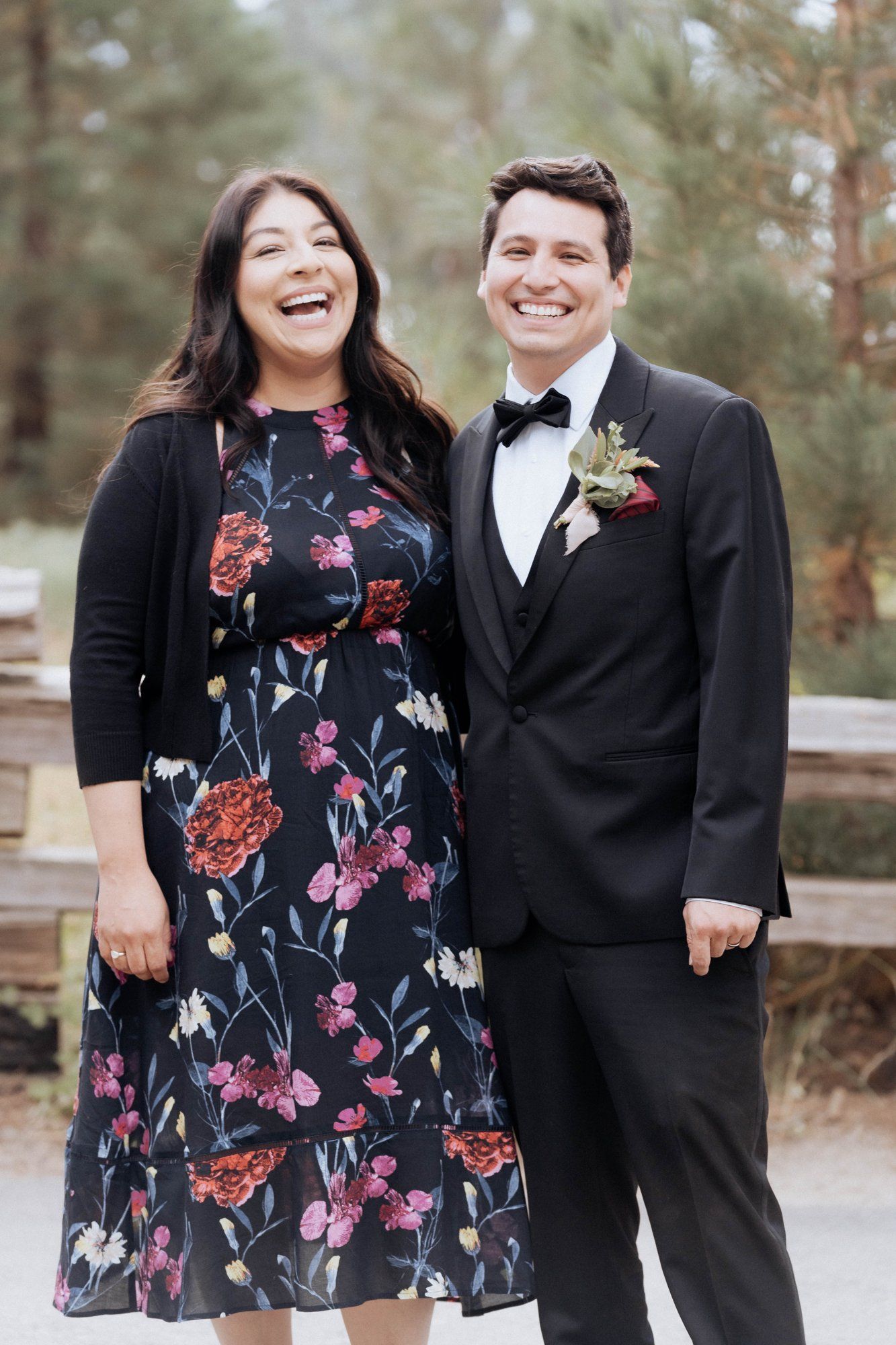 micro wedding in sequoia national park, Family Among the Giant Trees