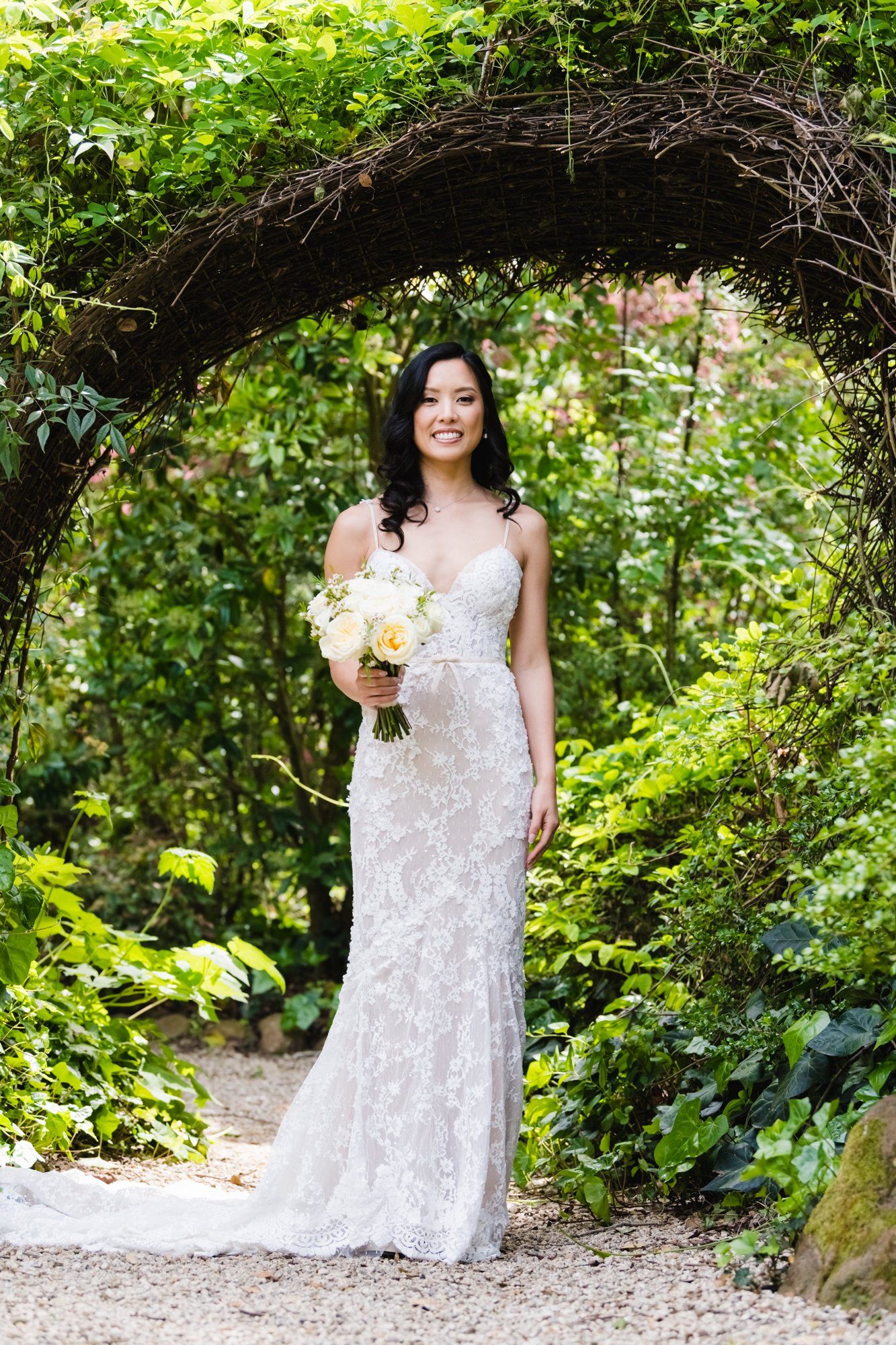 multicultural spring wedding at sand rock farm, Family Photos in the Grove
