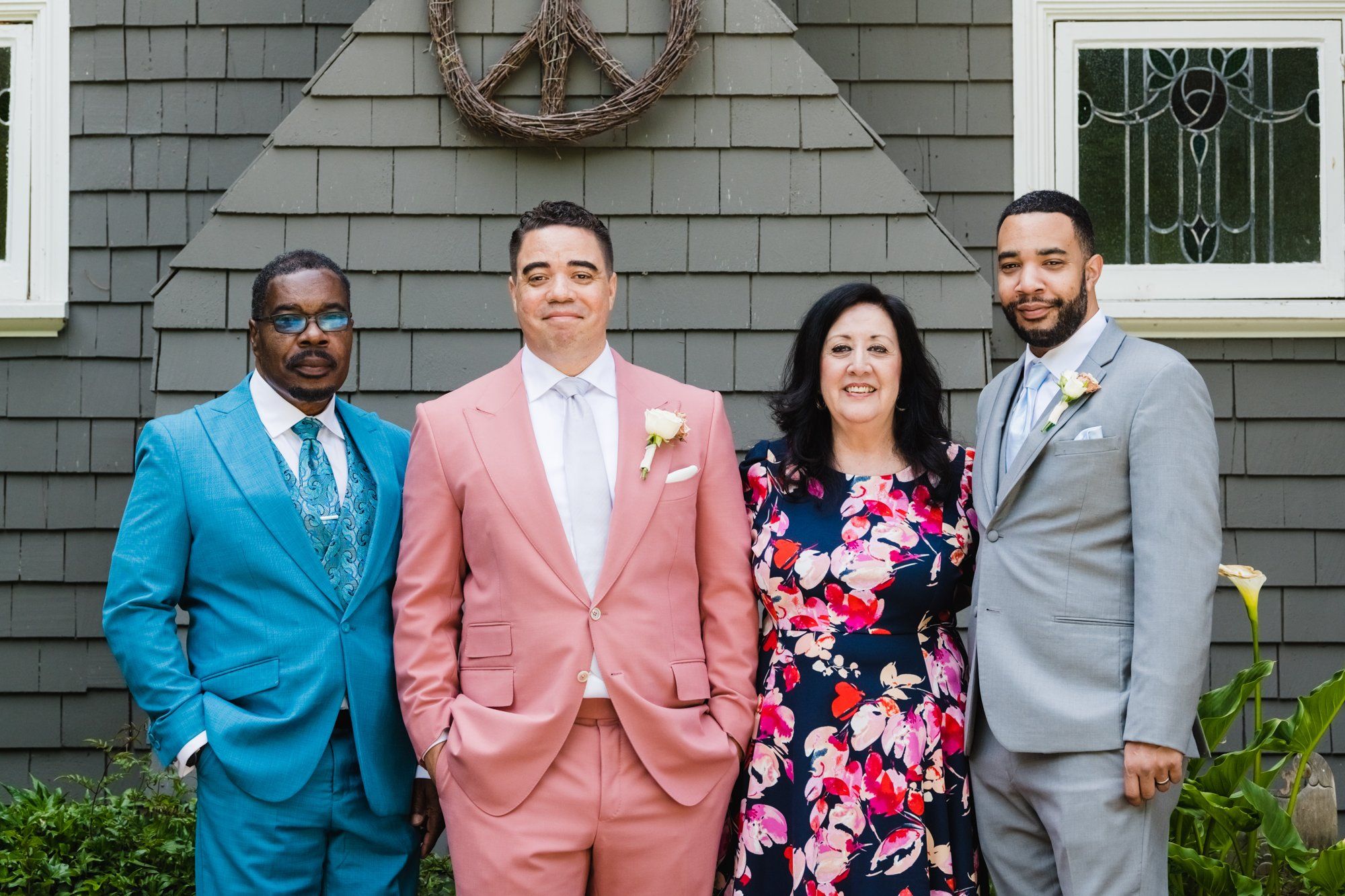 A multicultural spring wedding at Sand Rock Farm, Portraits Across the Spring Estate