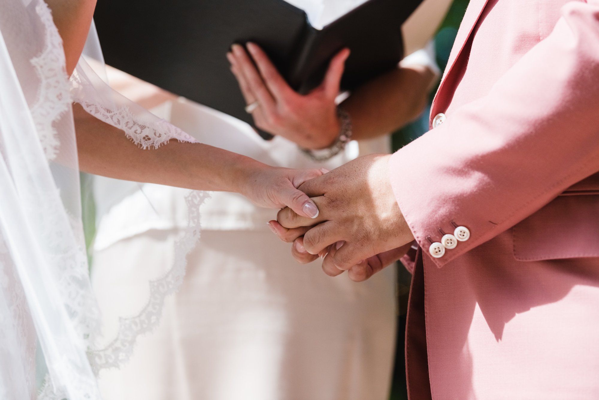 multicultural spring wedding at sand rock farm, Vows in the Redwood Grove, a 20-Guest Spring Redwood Ceremony
