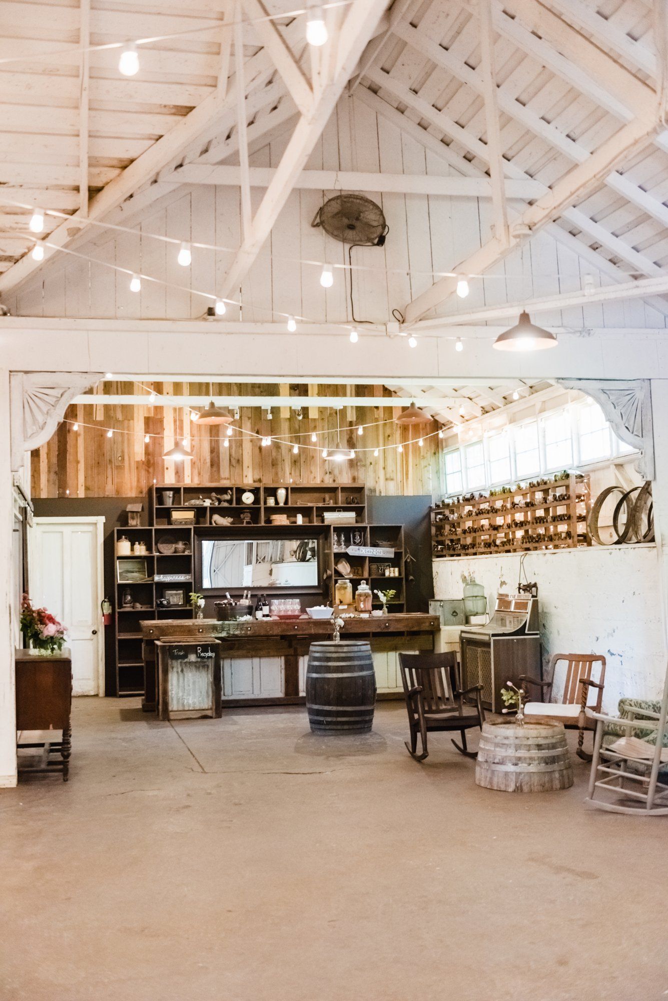 A multicultural spring wedding at Sand Rock Farm, A Family-Style Spring Dinner in the Barrel Room