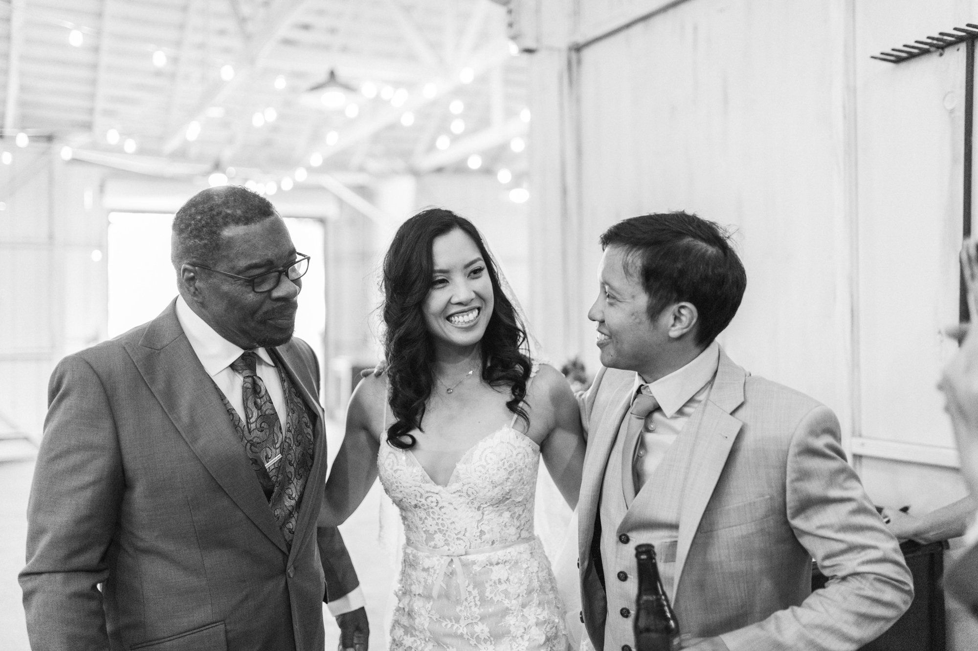 multicultural spring wedding at sand rock farm, Family Photos in the Grove