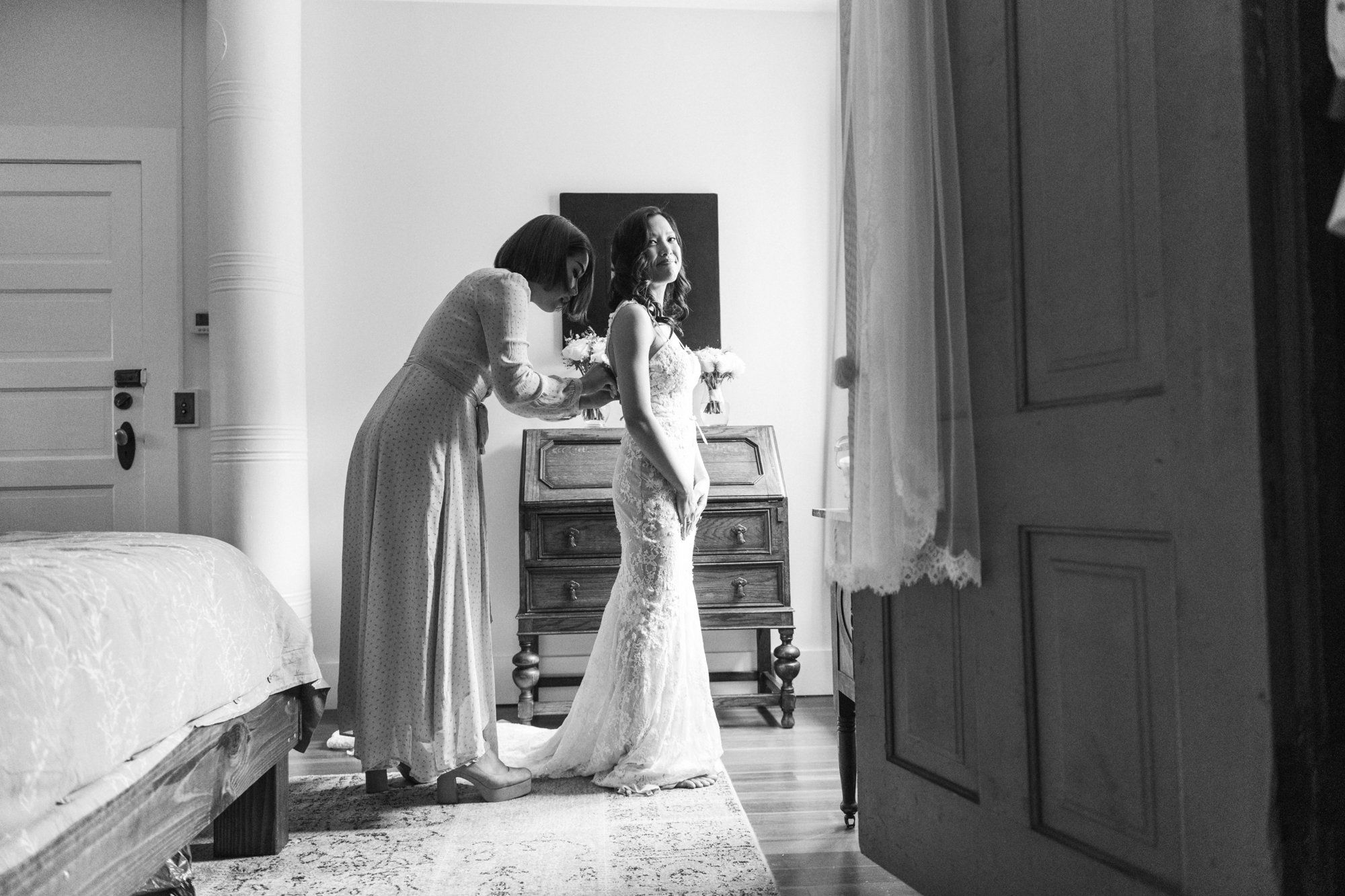 A multicultural spring wedding at Sand Rock Farm, A Tea Ceremony to Begin at Sand Rock Farm