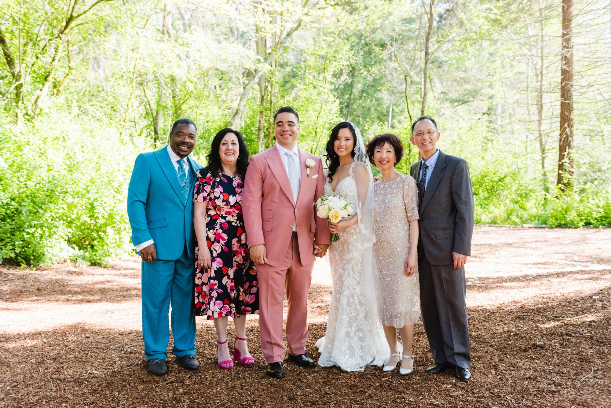 A multicultural spring wedding at Sand Rock Farm, Portraits Across the Spring Estate