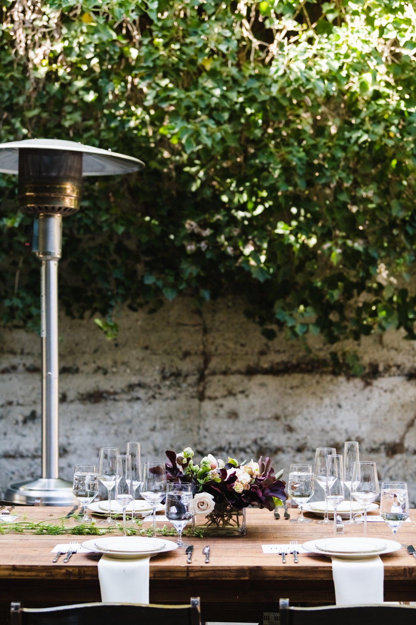 multicultural spring wedding at sand rock farm, A Family-Style Spring Dinner in the Barrel Room