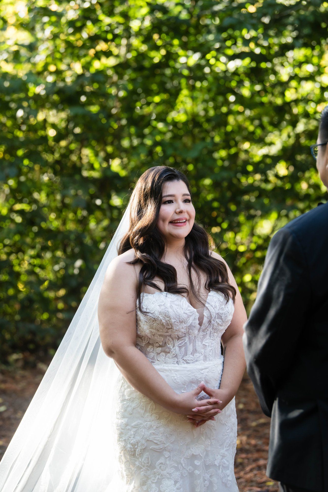 fall-foliage micro wedding at sand rock farm (november, 22 guests), A Harvest-Season Redwood Ceremony