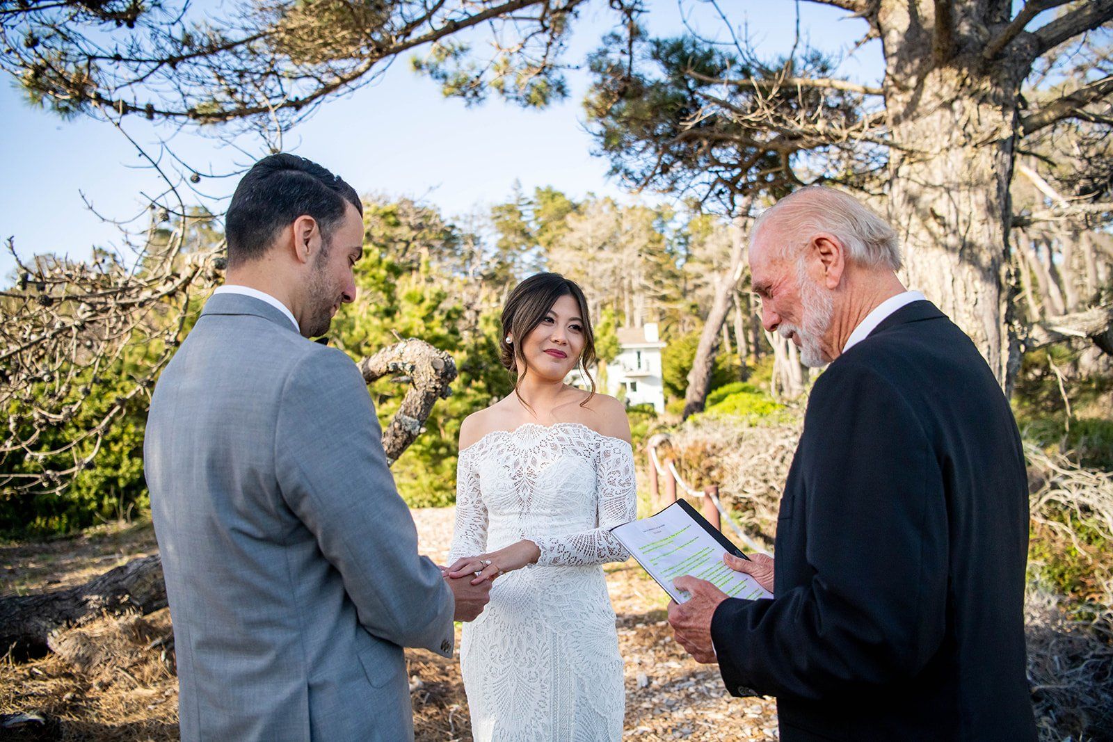 spring elopement at wander anchor bay mendocino coast, A Sunset Spring Elopement on the Mendocino Coast