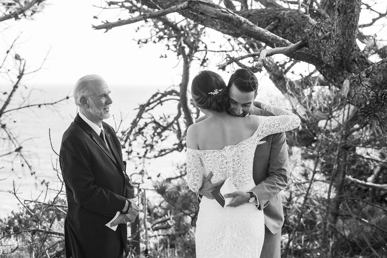 spring elopement at wander anchor bay mendocino coast, A Sunset Spring Elopement on the Mendocino Coast