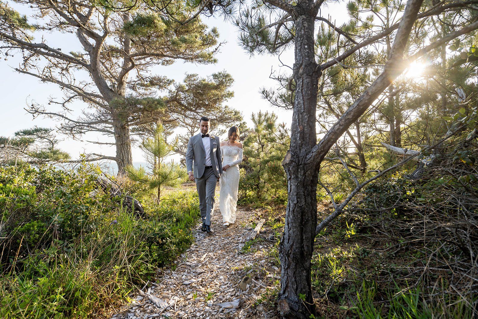 spring elopement at wander anchor bay mendocino coast, Portraits at Salt Point, a Gualala 2-Person Wedding on the Move