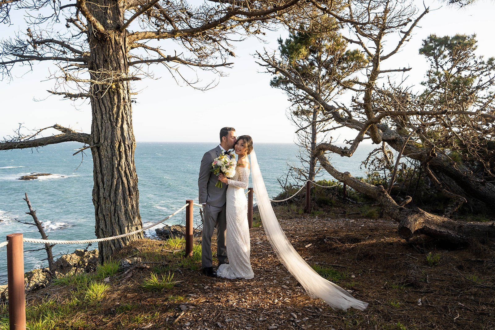 spring elopement at wander anchor bay mendocino coast, Portraits at Salt Point, a Gualala 2-Person Wedding on the Move