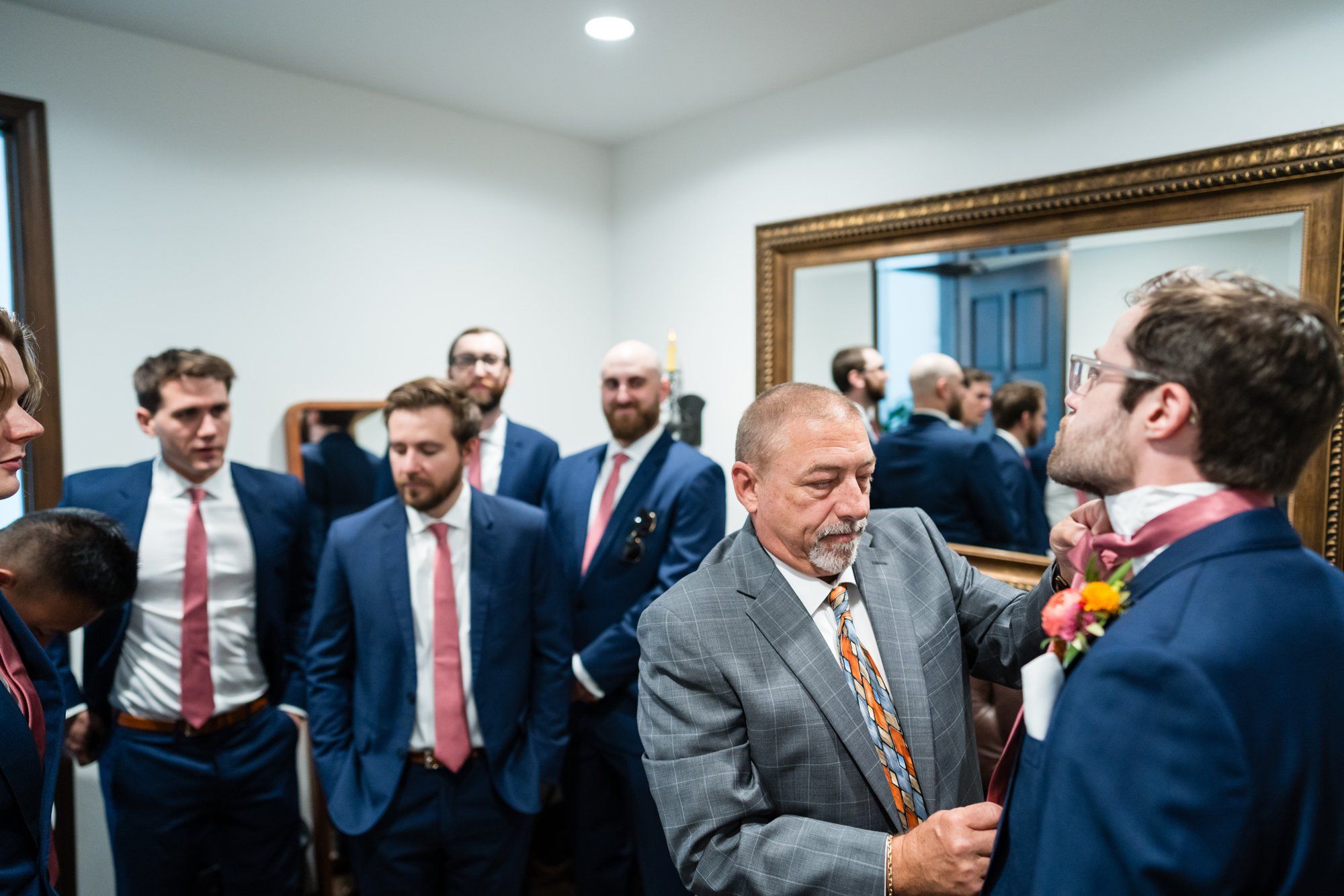 san clemente wedding at la ventura event center, Family Photos Through the Courtyard