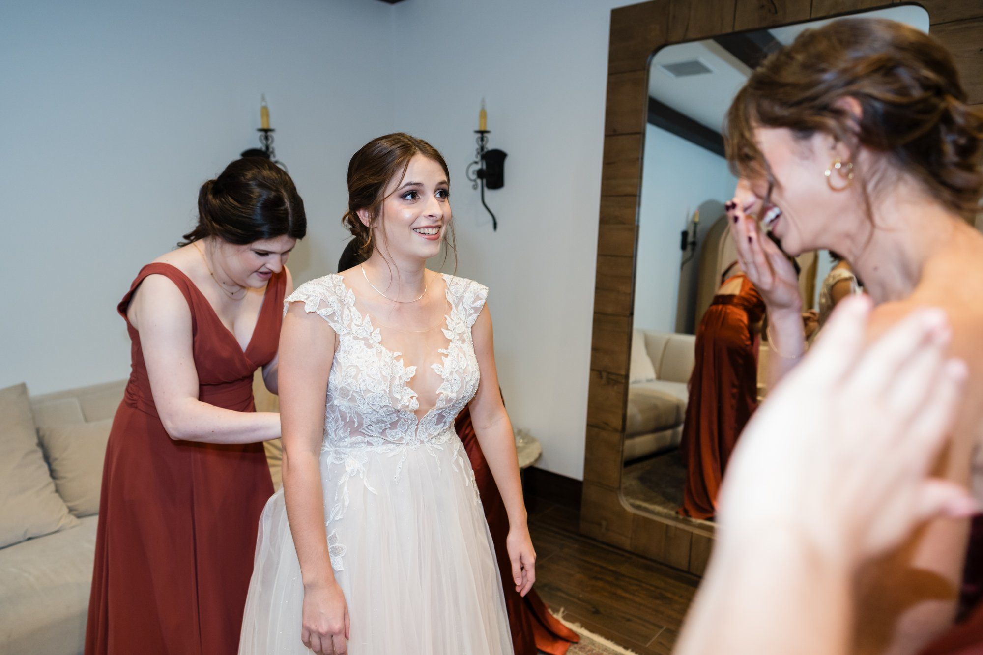 san clemente wedding at la ventura event center, Getting Ready at La Ventura