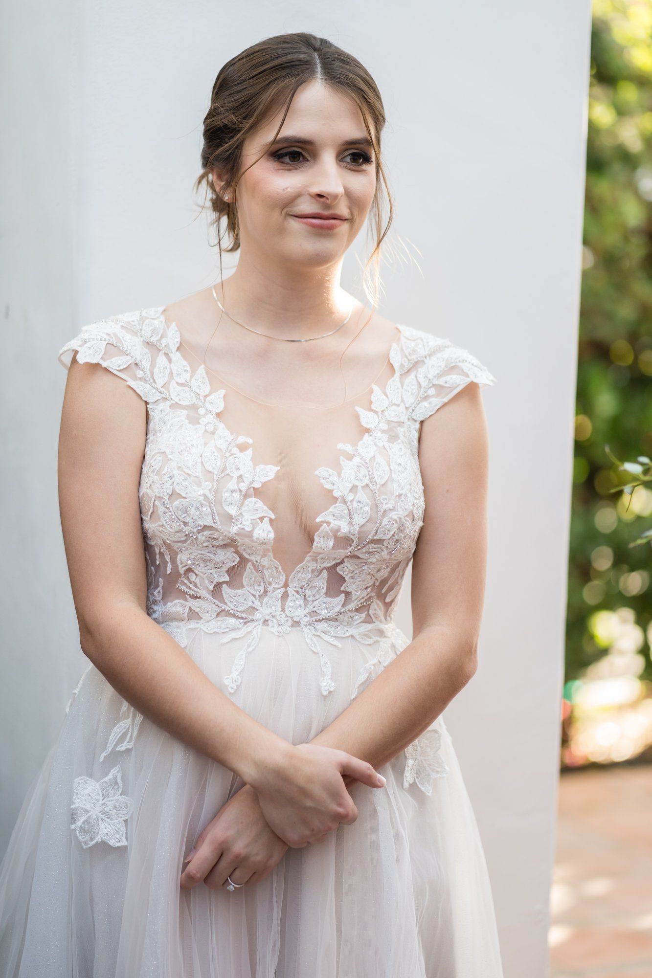 San Clemente wedding at La Ventura Event Center, Portraits Through the La Ventura Courtyard